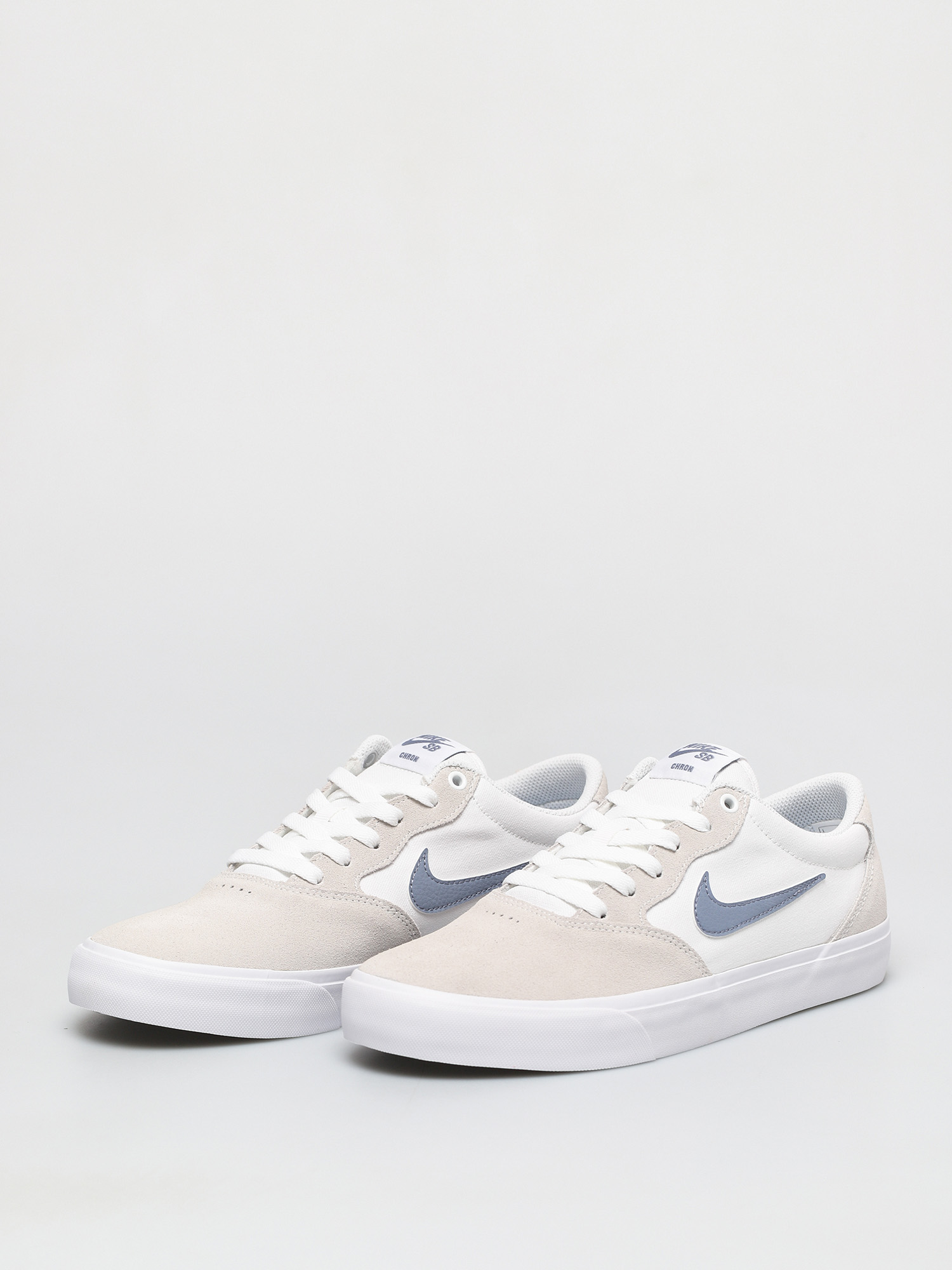 Nike SB Chron Solarsoft Shoes (white/ashen slate white white)