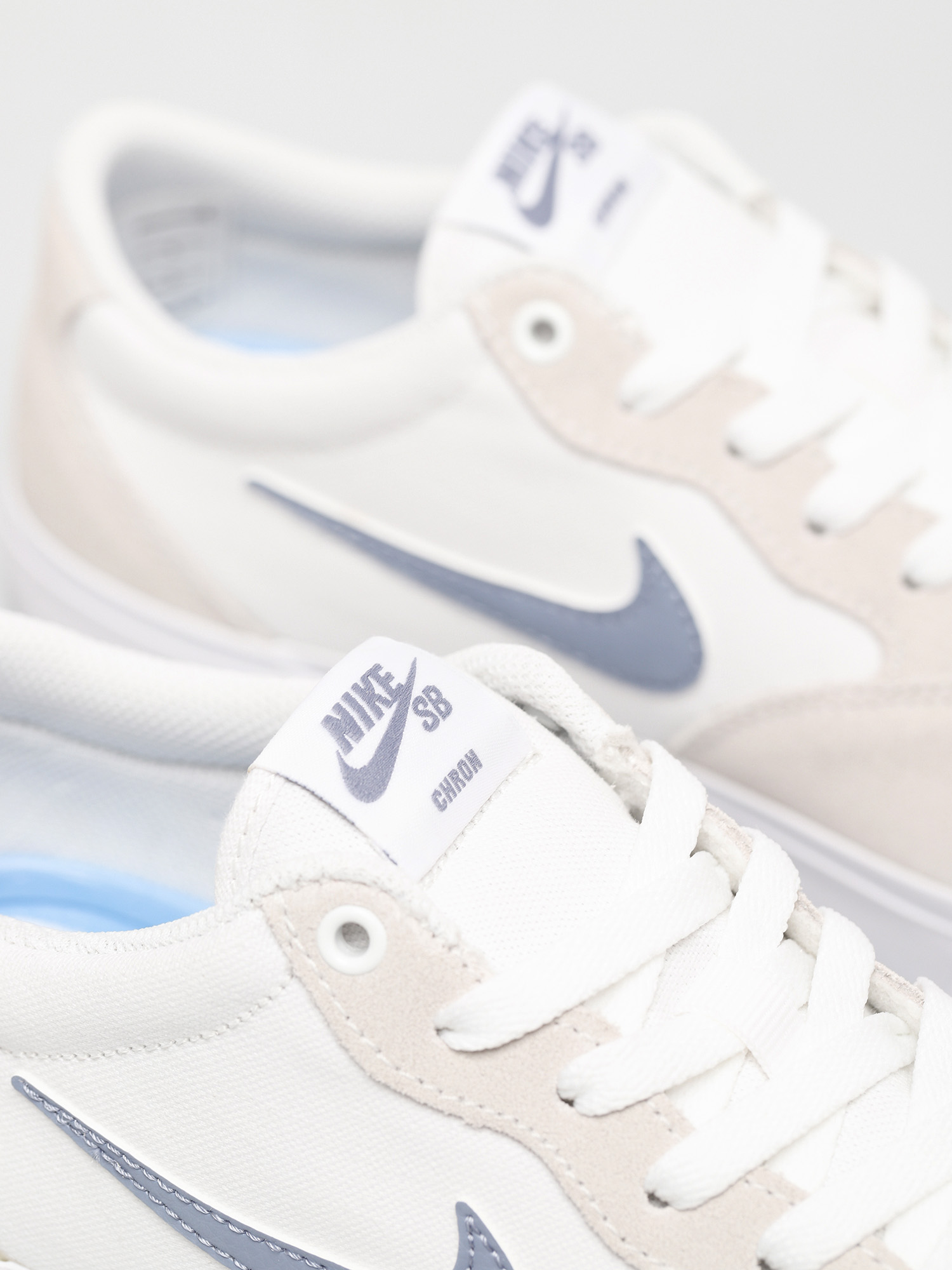 Nike SB Chron Solarsoft Shoes (white/ashen slate white white)
