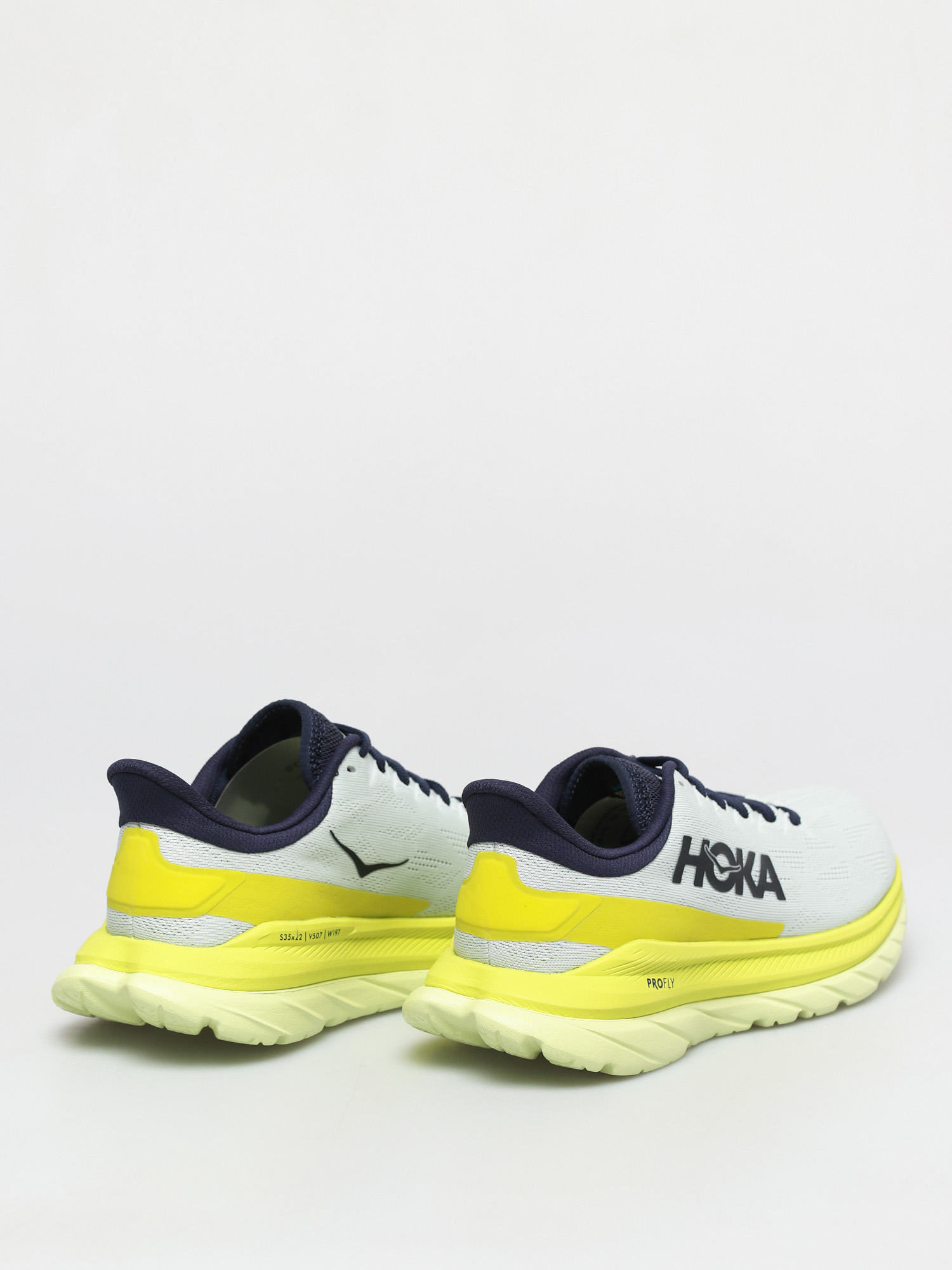 Hoka One One Mach 4 Shoes Wmn (blue flower/citrus)