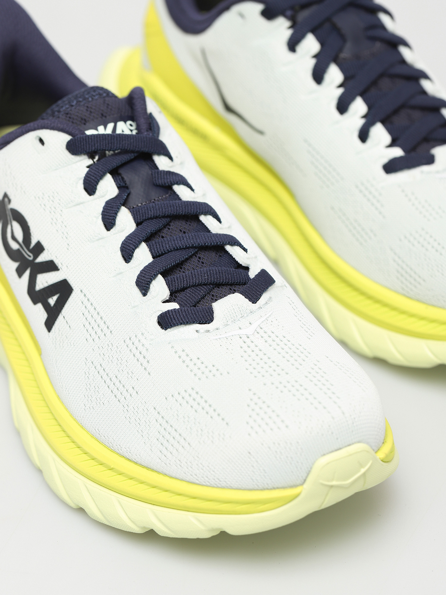 Hoka One One Mach 4 Shoes Wmn (blue flower/citrus)