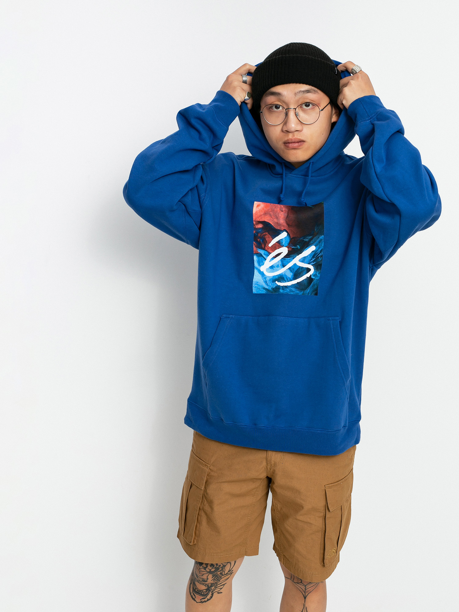 hyper royal blue hoodie