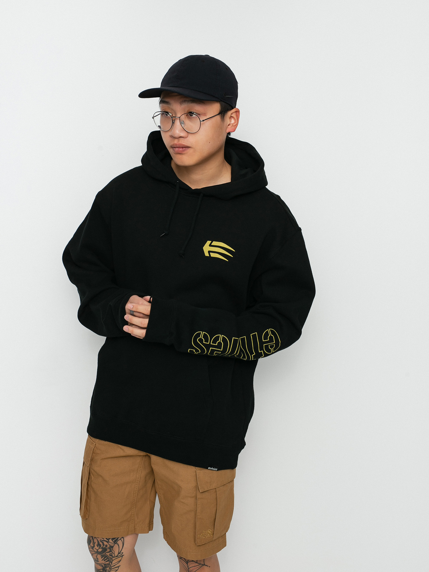 Etnies Joslin HD Hoodie (black/gold)