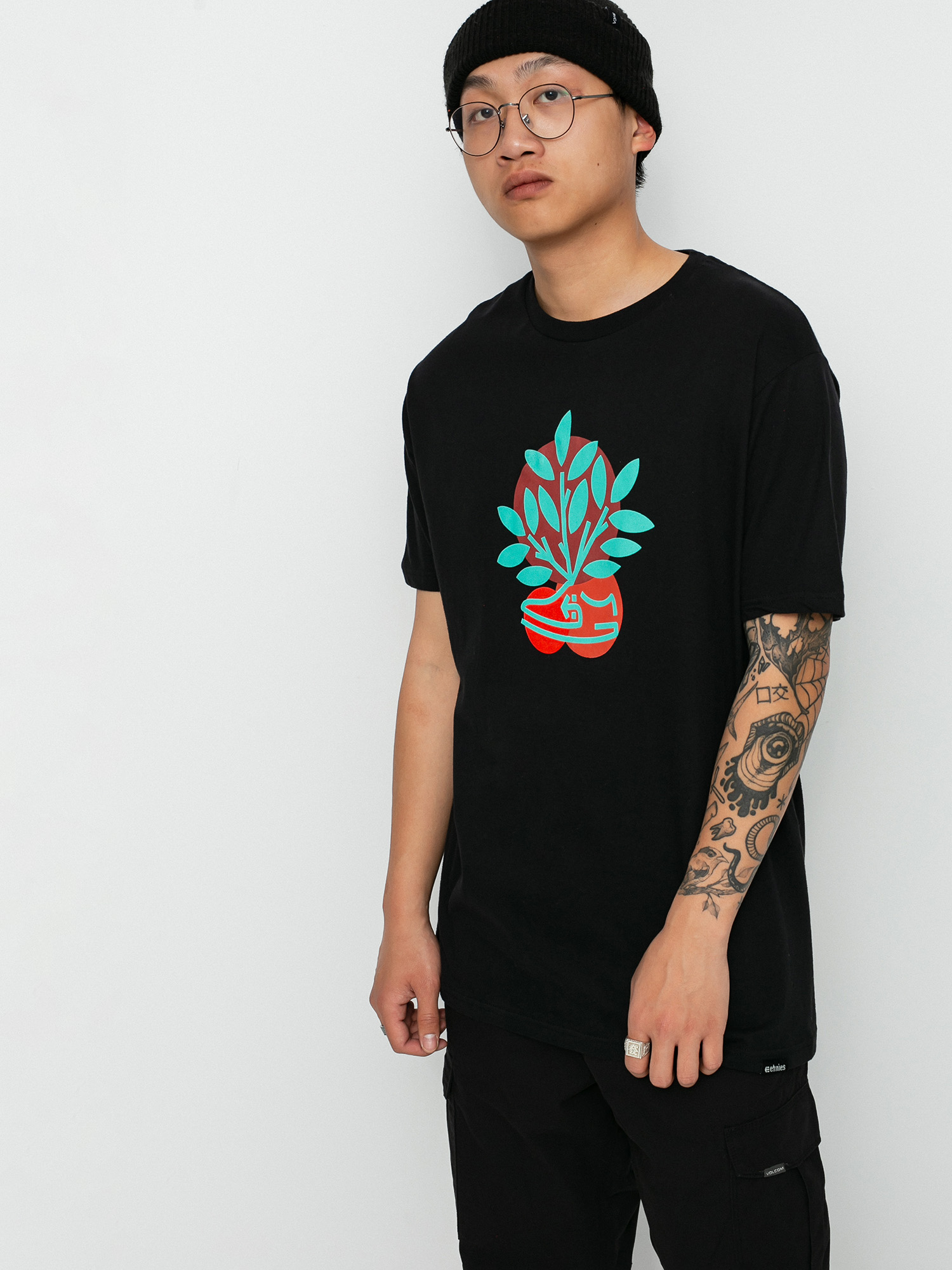 Etnies Plant A Tree Tee T-shirt (black)