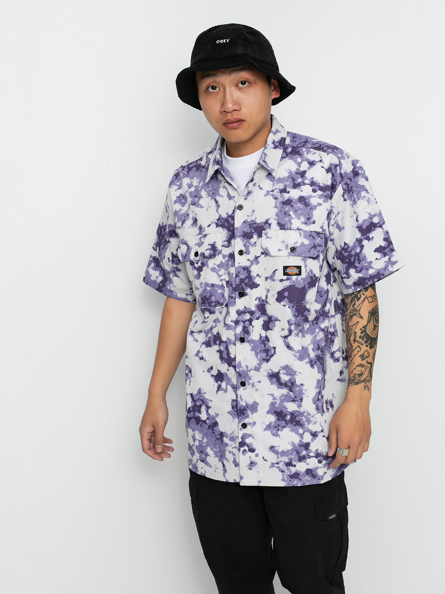 Dickies Sunburg Shirt (purple gumdrop)