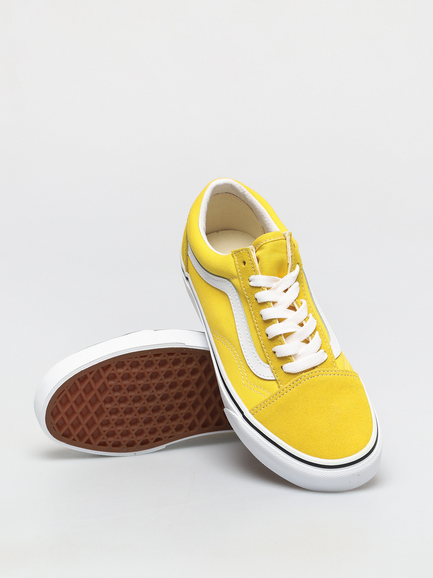 Vans Old Skool Shoes (cyber yellow/true white)