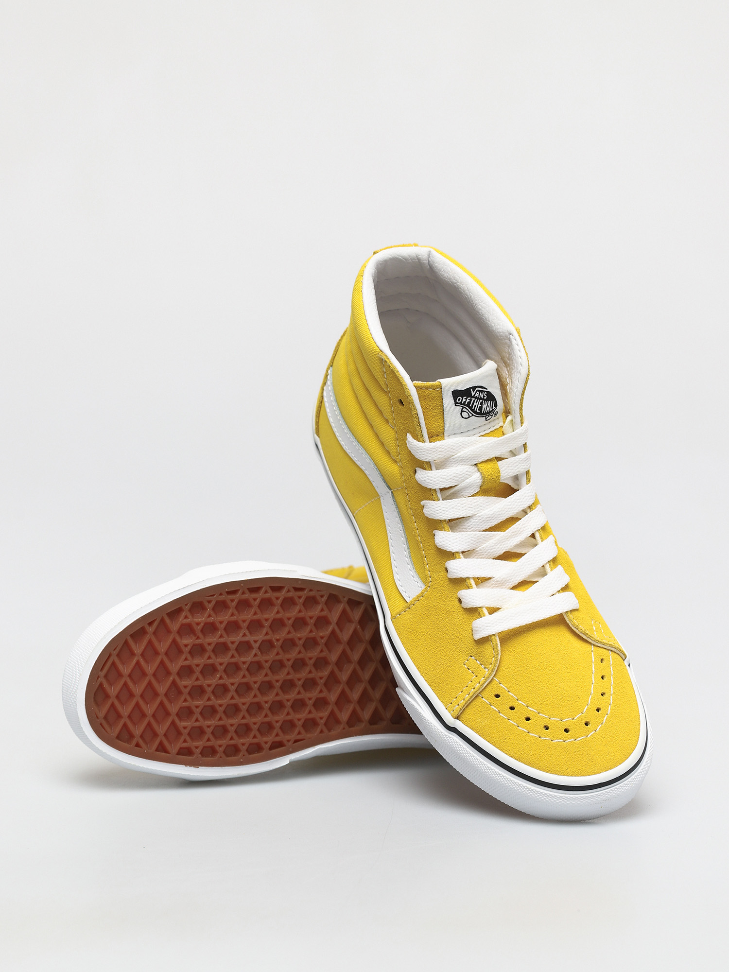Vans Sk8 Hi Shoes (cyber yellow/true white)