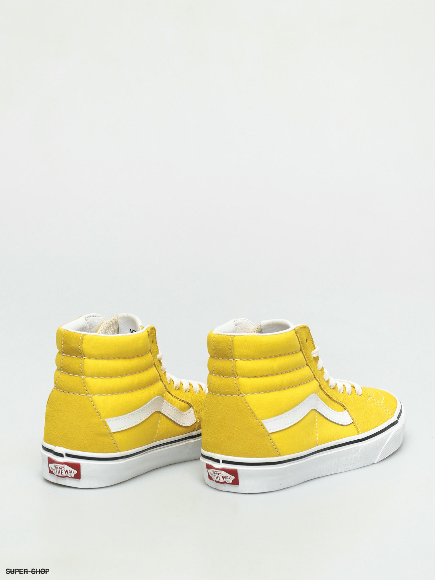 mustard yellow sk8 hi vans