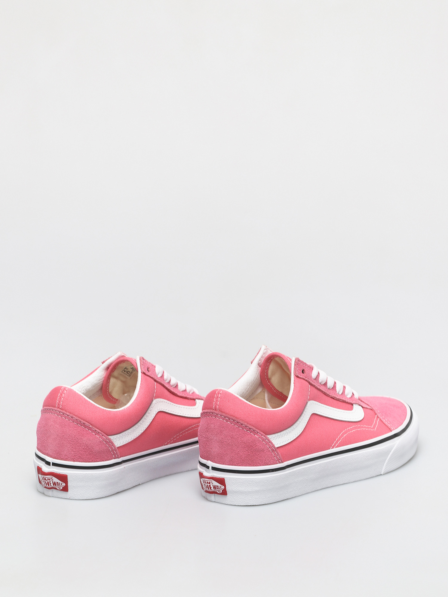 Vans Old Skool Shoes (pink lemonade/true white)