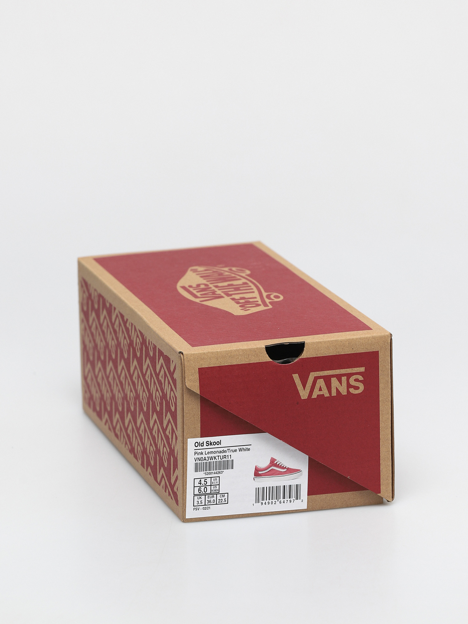 Vans Old Skool Shoes (pink lemonade/true white)