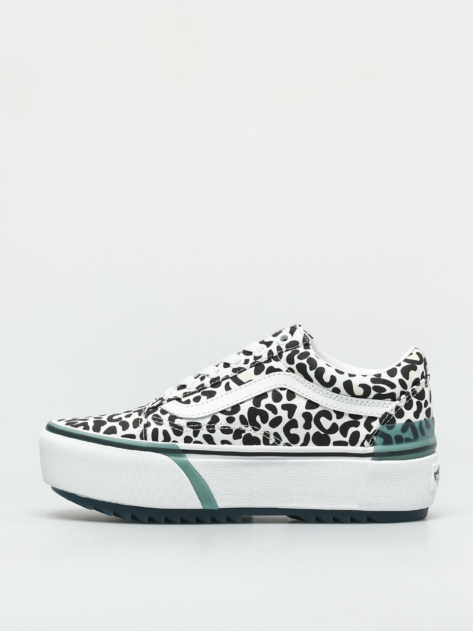Vans Skool Stacked Shoes (uv ink leopard/true
