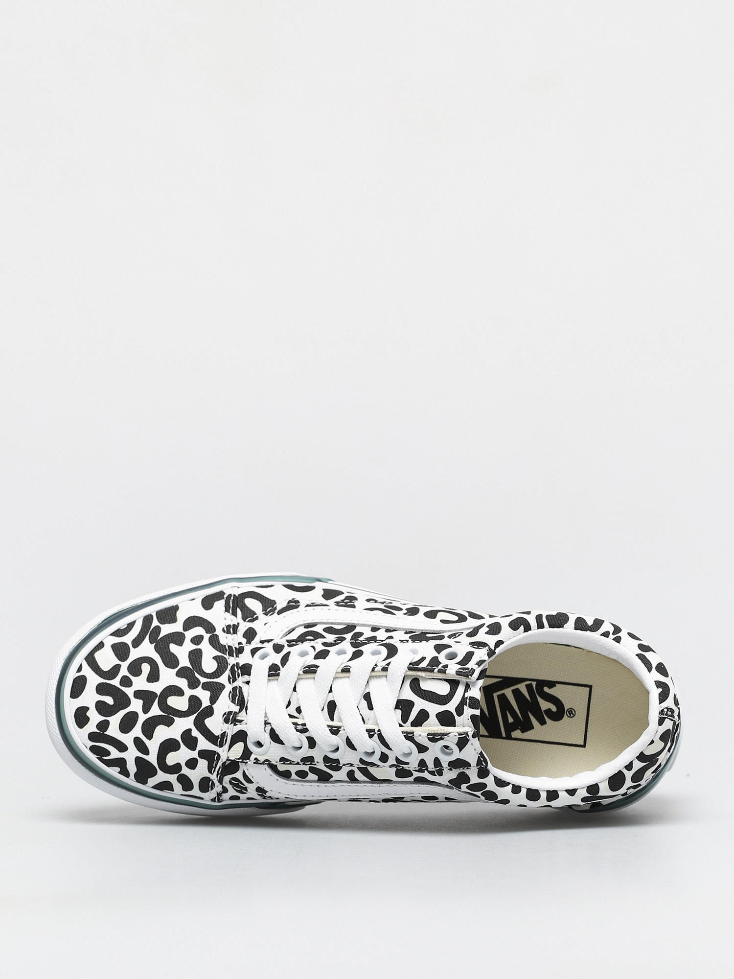 Vans Old Skool Stacked Shoes (uv ink leopard/true white)