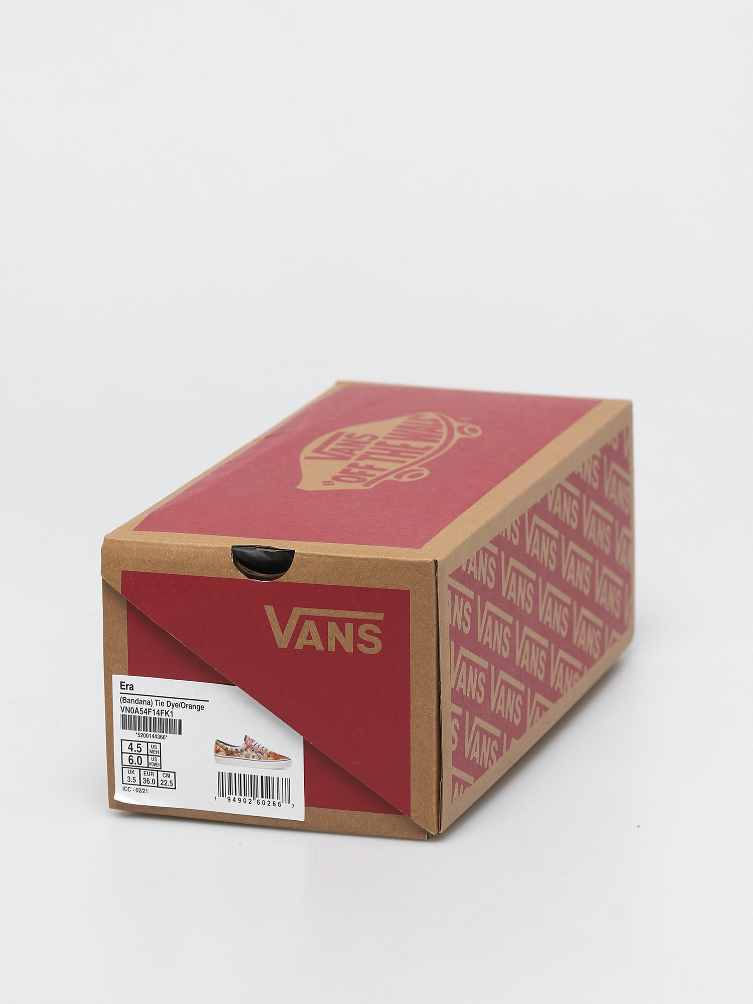Vans Era Shoes (bandana tie dye/orange)
