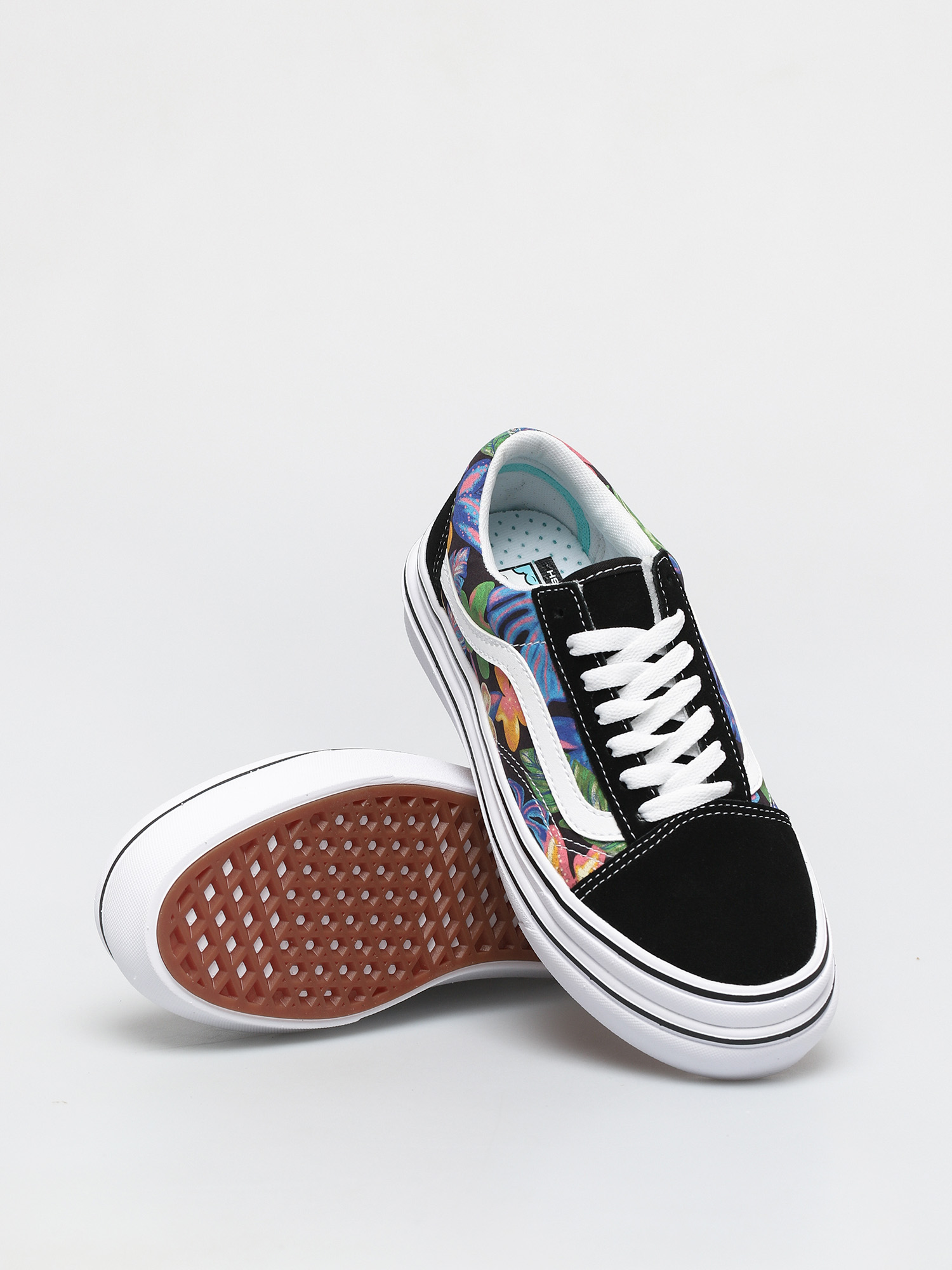 Vans Super Comfycush Old Skool Schuhe (tropicali black/true white)
