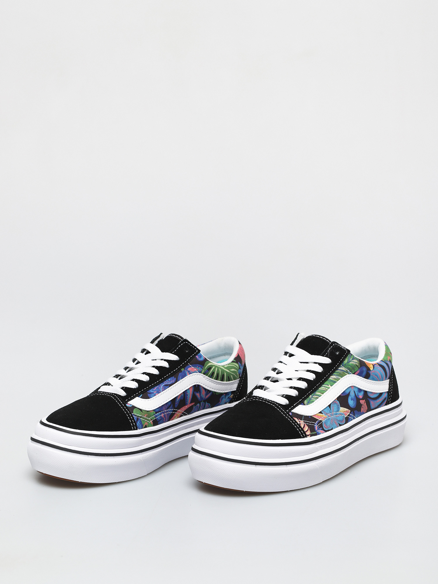 Vans Super Comfycush Old Skool Schuhe (tropicali black/true white)