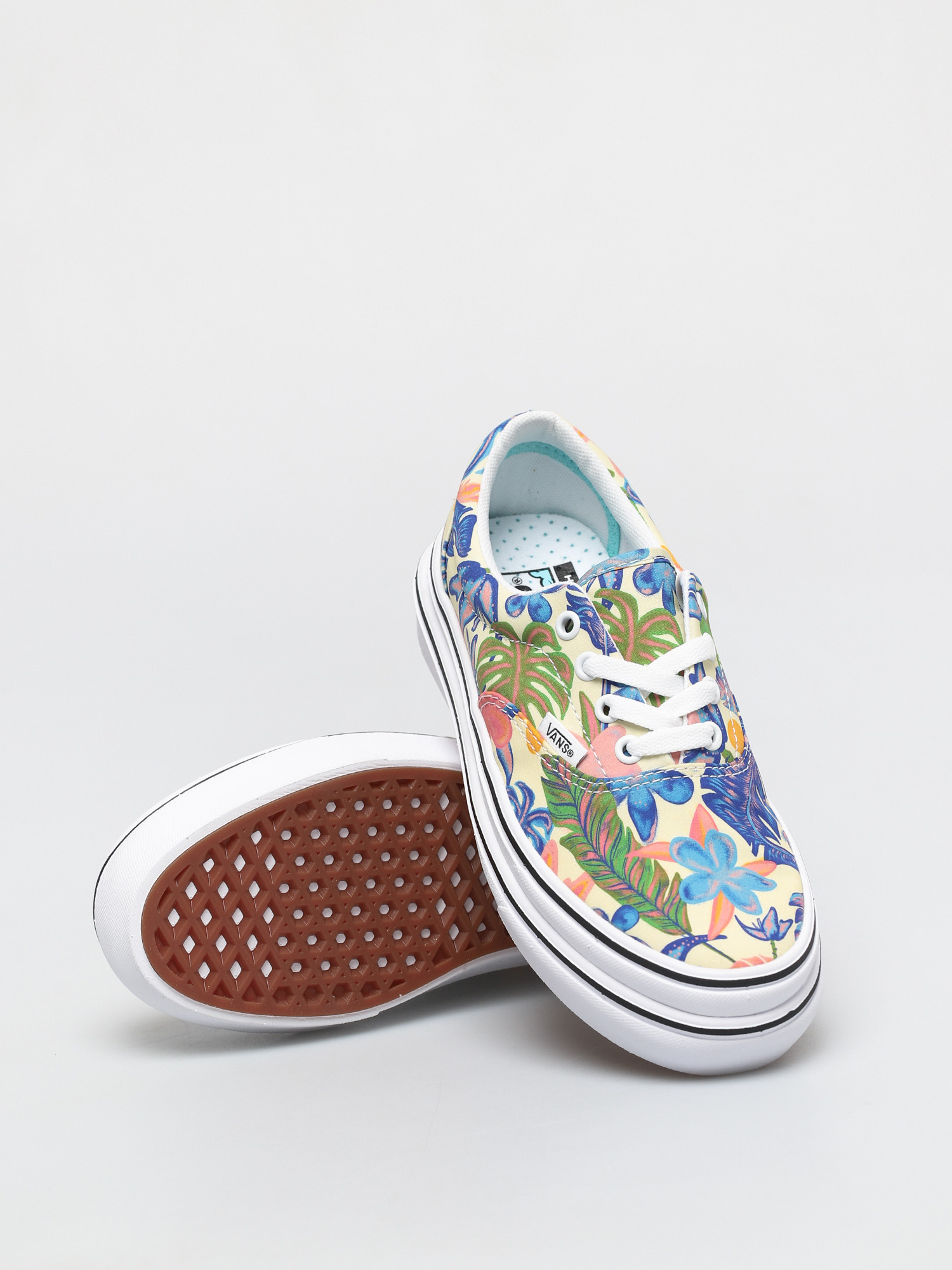 Vans Super Comfycush Era Shoes (tropicali mellow yellow/true white)