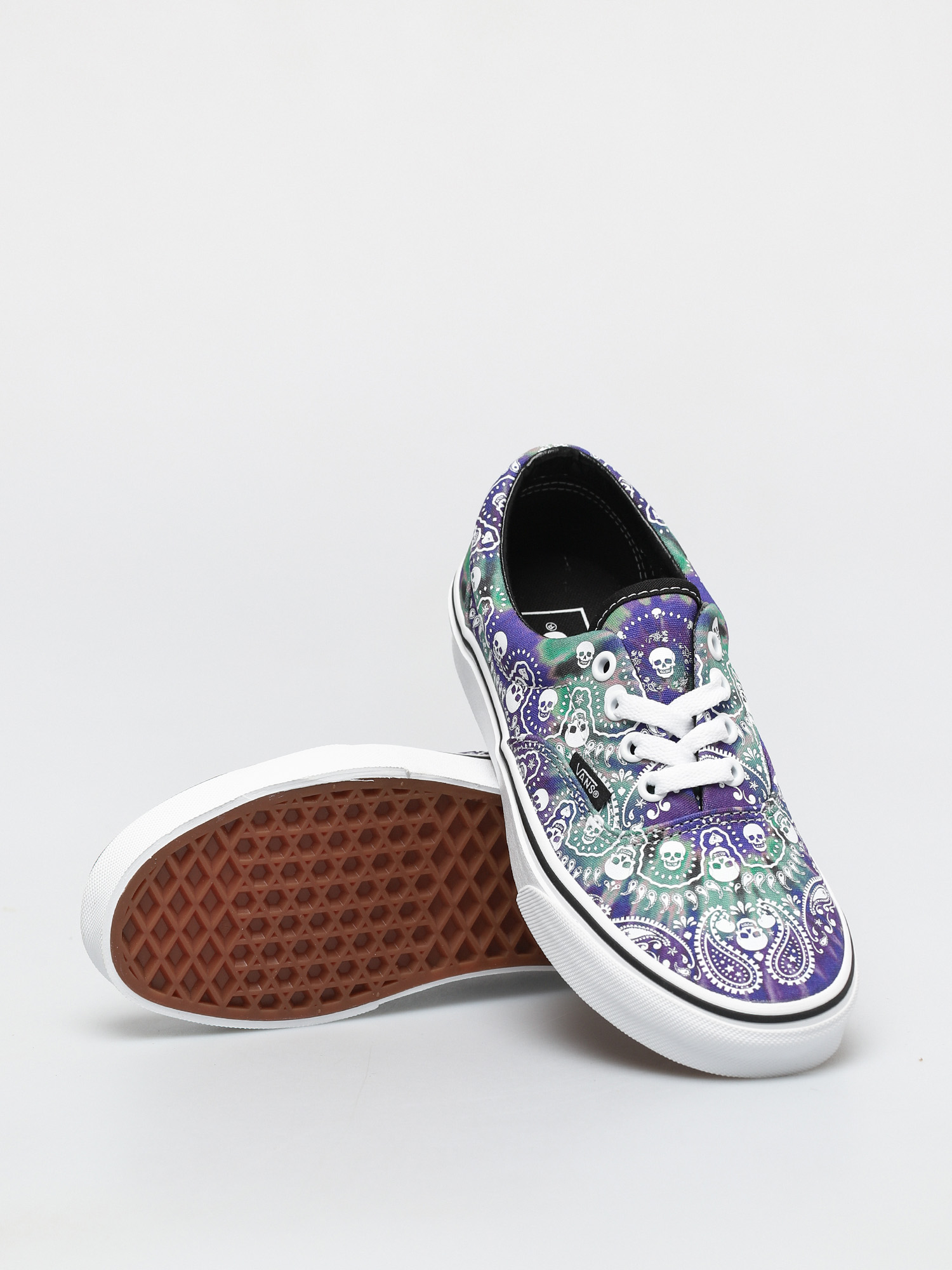 Vans Era Shoes (bandana tie dye/purple)