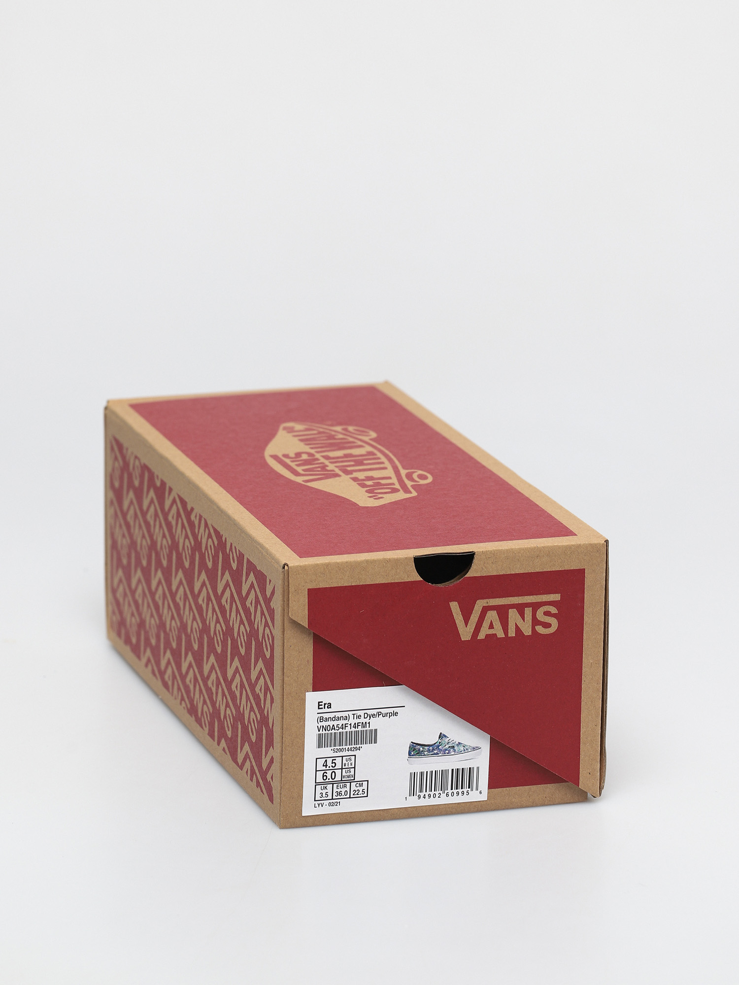 Vans Era Shoes (bandana tie dye/purple)