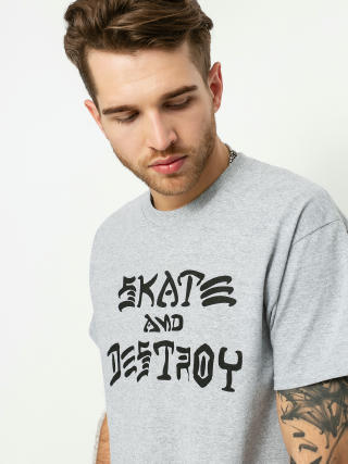 Thrasher Skate And Destroy T-Shirt (grey)