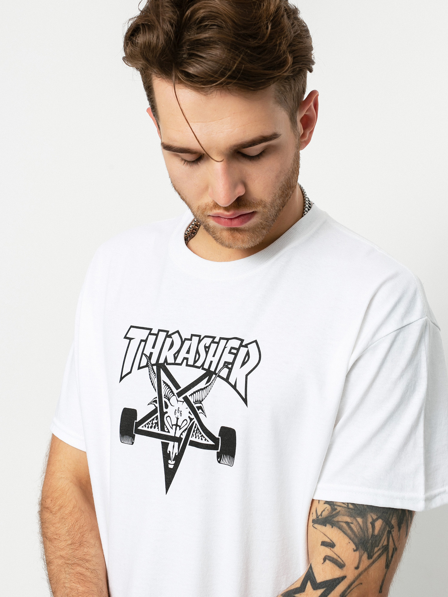Thrasher T-Shirt Skate Goat (white)