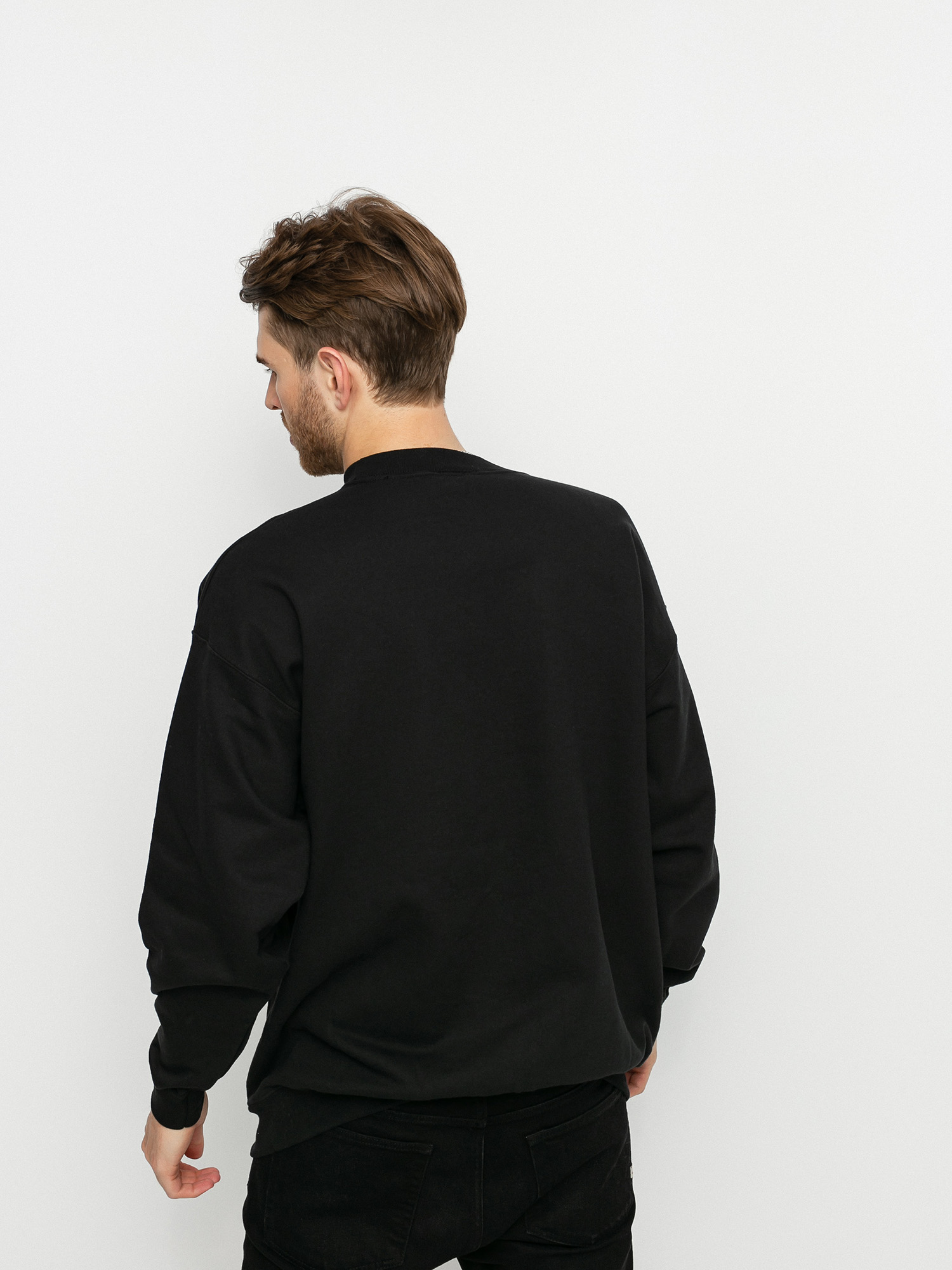 Thrasher Sweatshirt Skate Mag Crew (black)