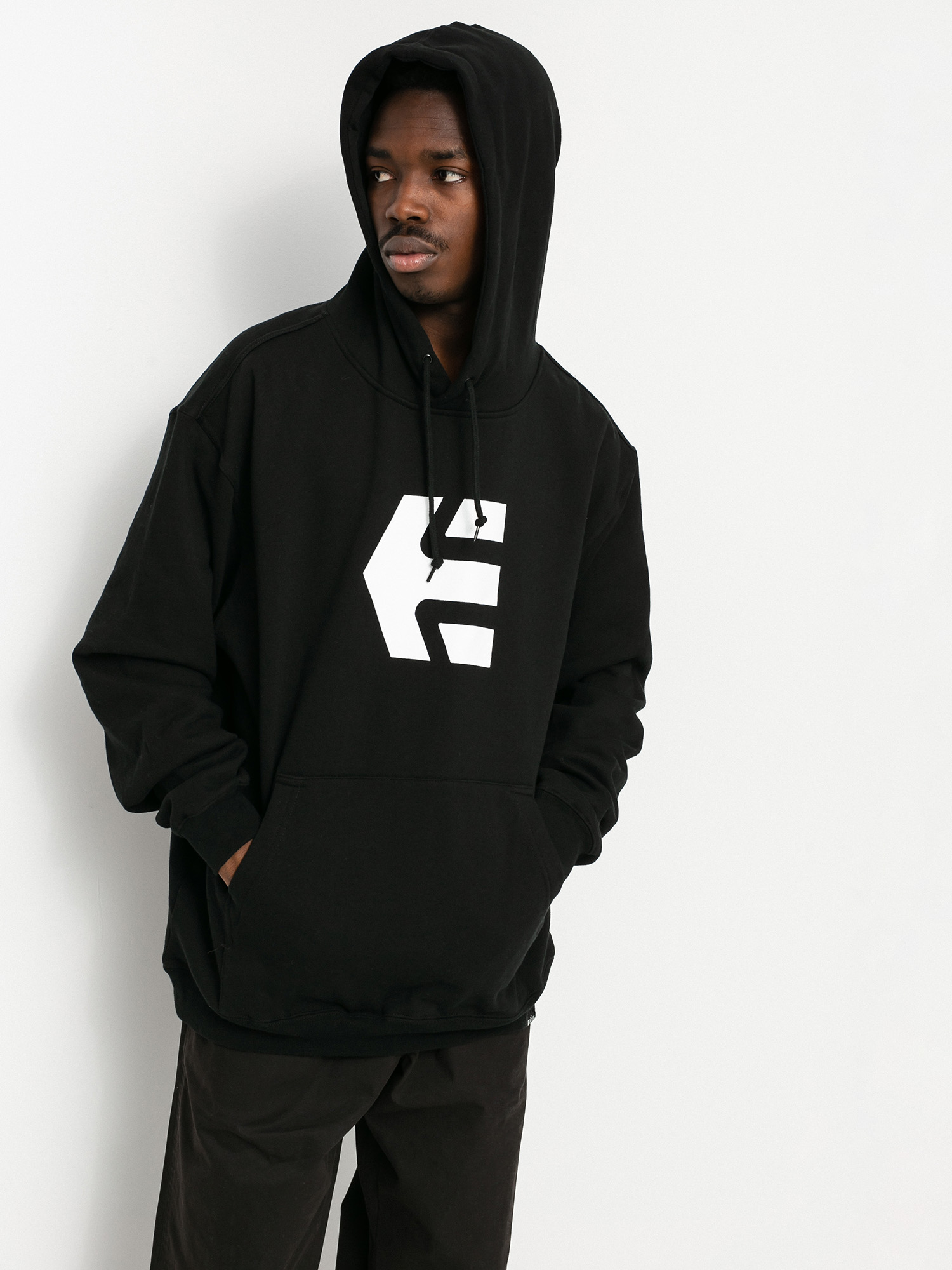 Etnies Classic Icon HD Hoodie (black/white)