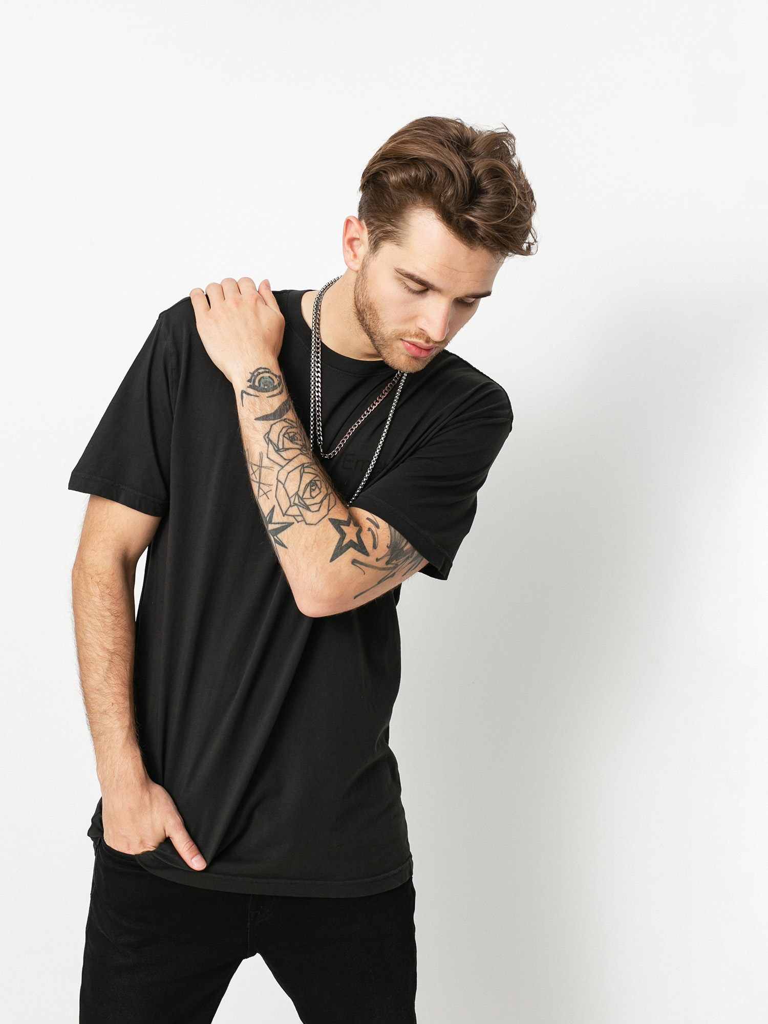 Emerica Pure Logo T-Shirt (black/black)