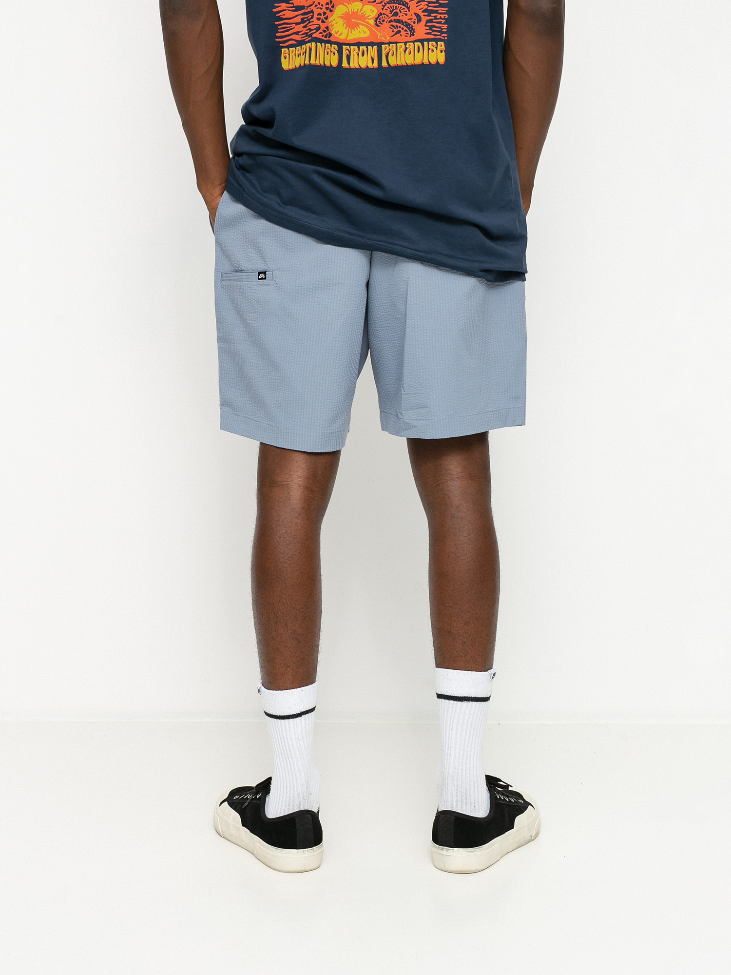 Nike SB Seersucker Chino Shorts (ashen slate)