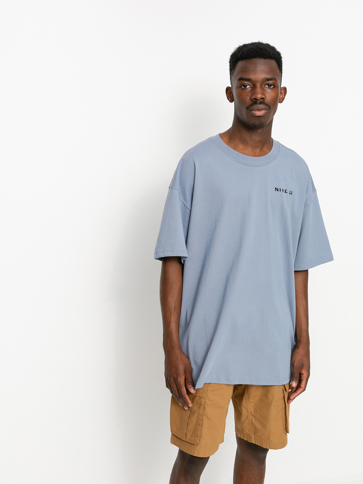 Nike SB Midnight T-shirt - blue (ashen slate)