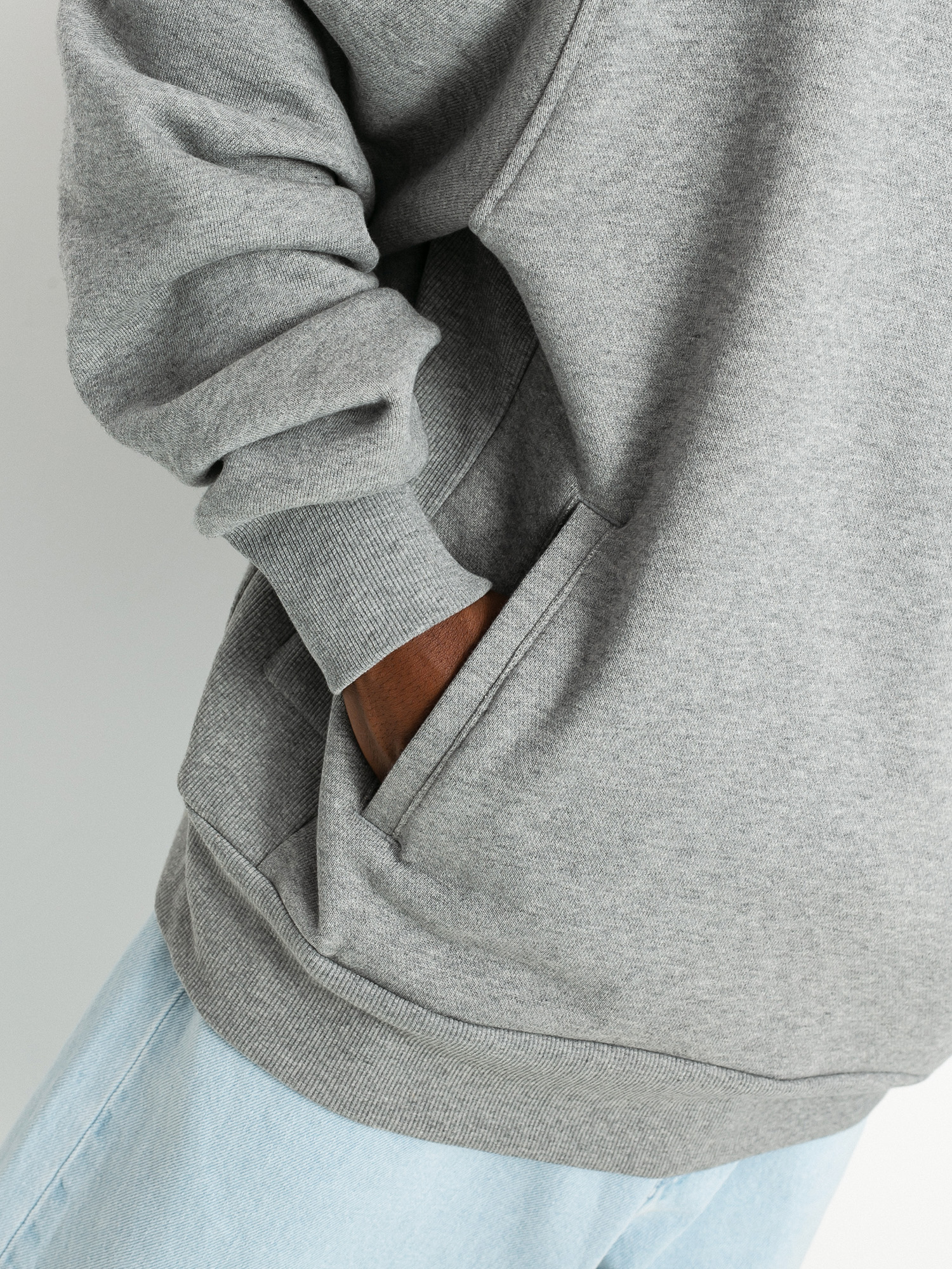 adidas H Shmoo 1/4 Zip Sweatshirt (corhtr/black)