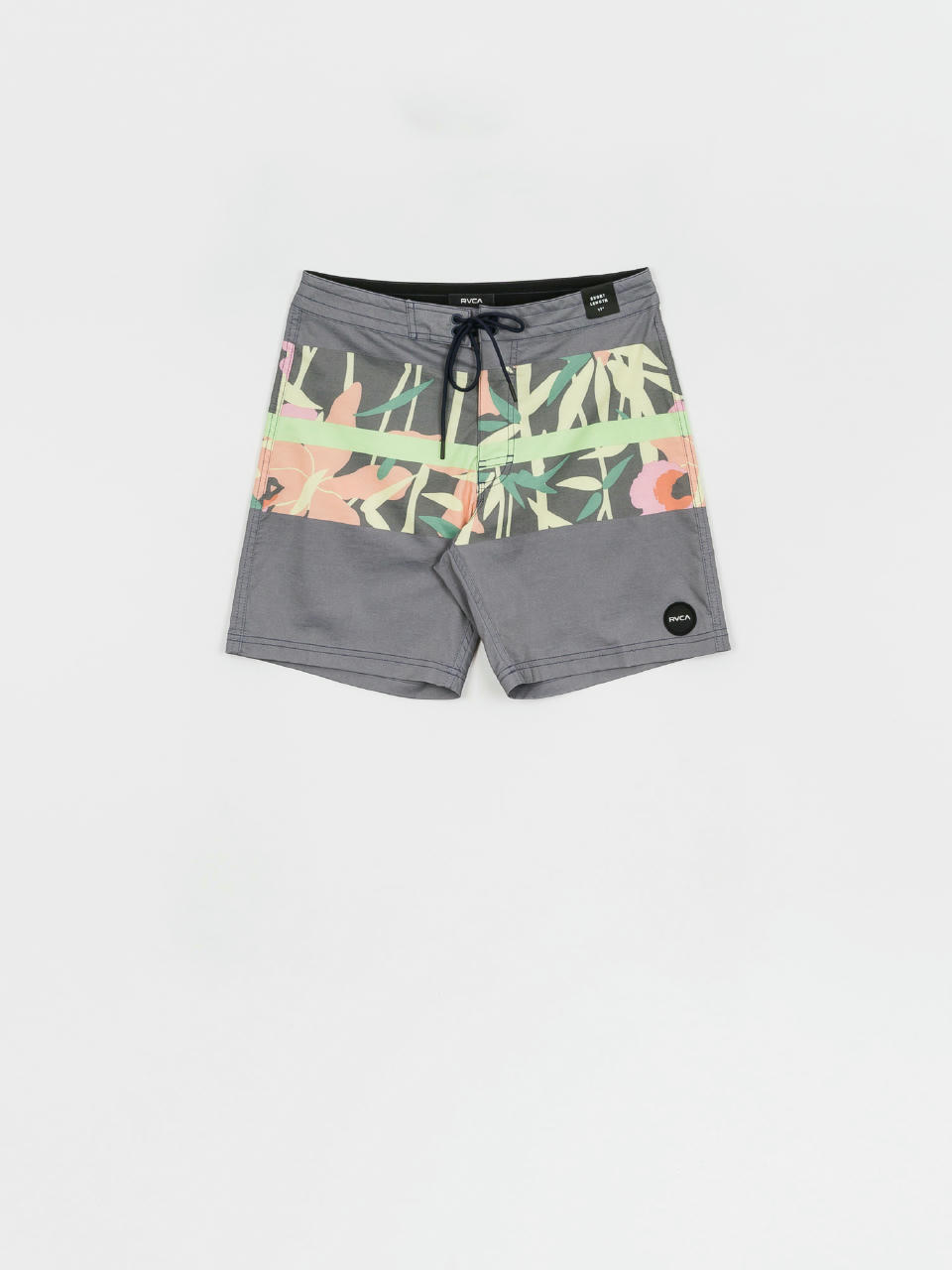 RVCA Westport Print Trunk Boardshorts (moody blue)