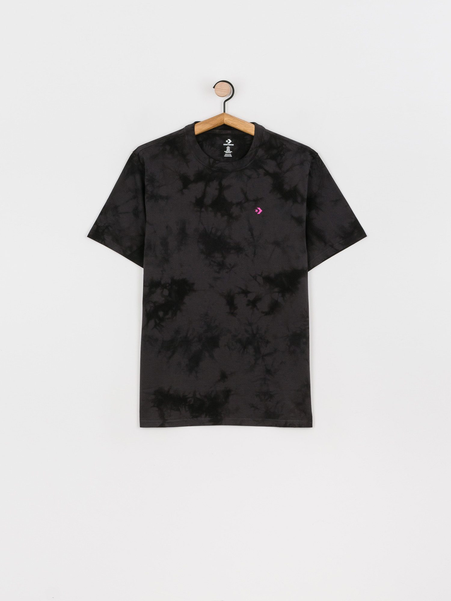 Converse Marble Cut and Sew T-shirt (converse black)