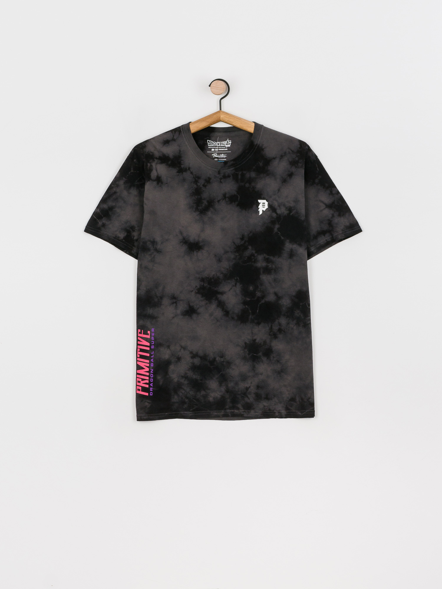 Primitive Goku Black Rose Washed T-shirt (black)