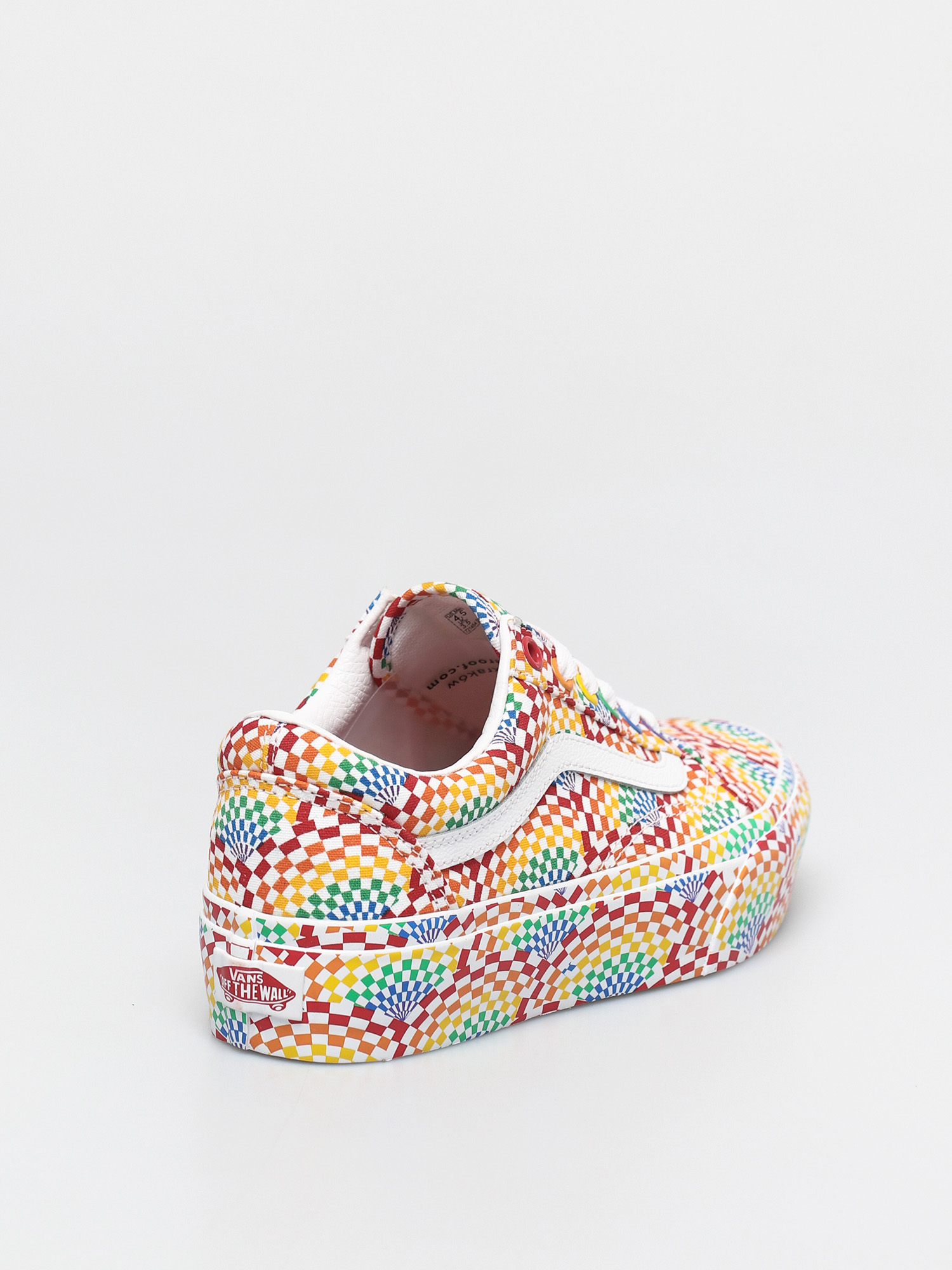 Vans Old Skool Platform Schuhe (pride multi/true white)