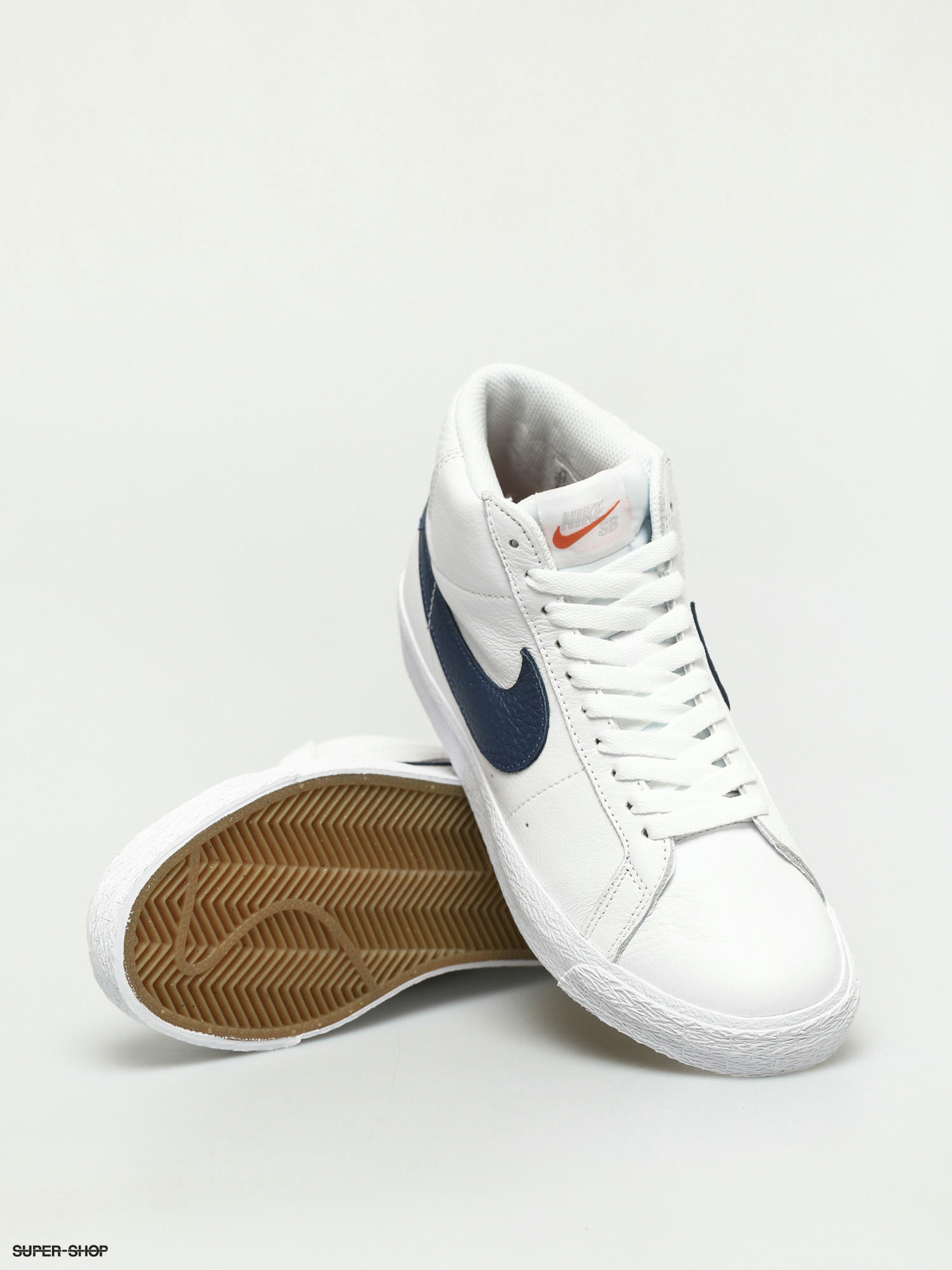 nike sb blazer mid white leather