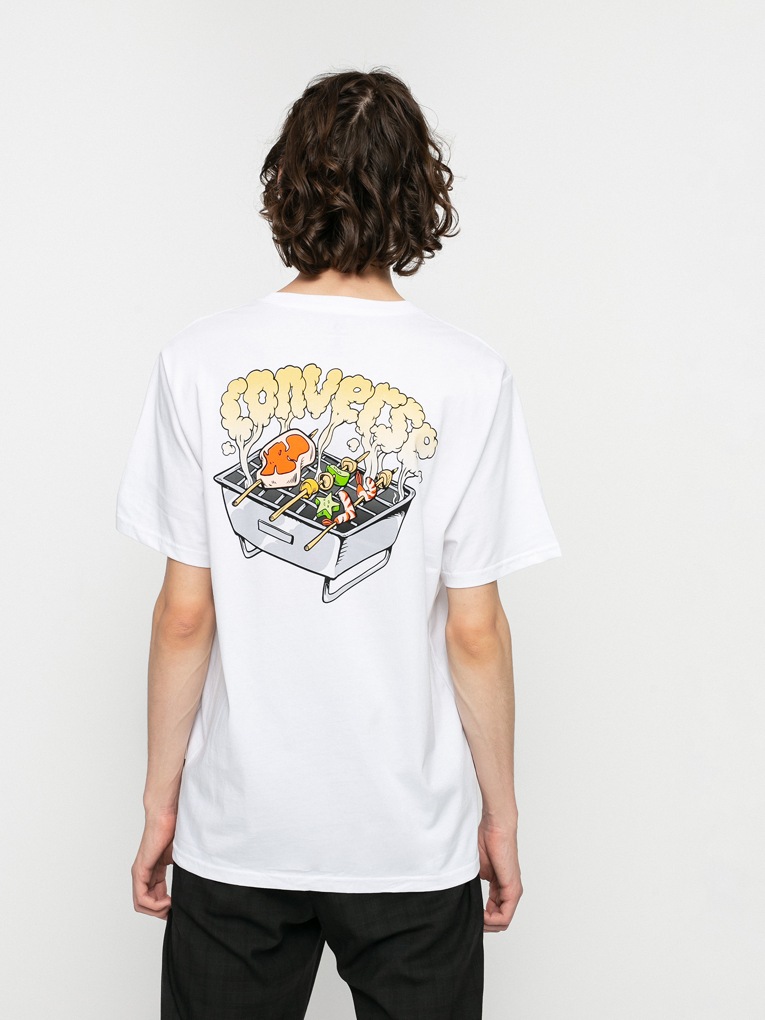 converse t shirt white