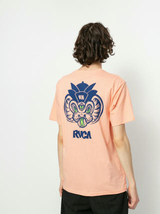 RVCA Snake T-shirt (sherbet pink)