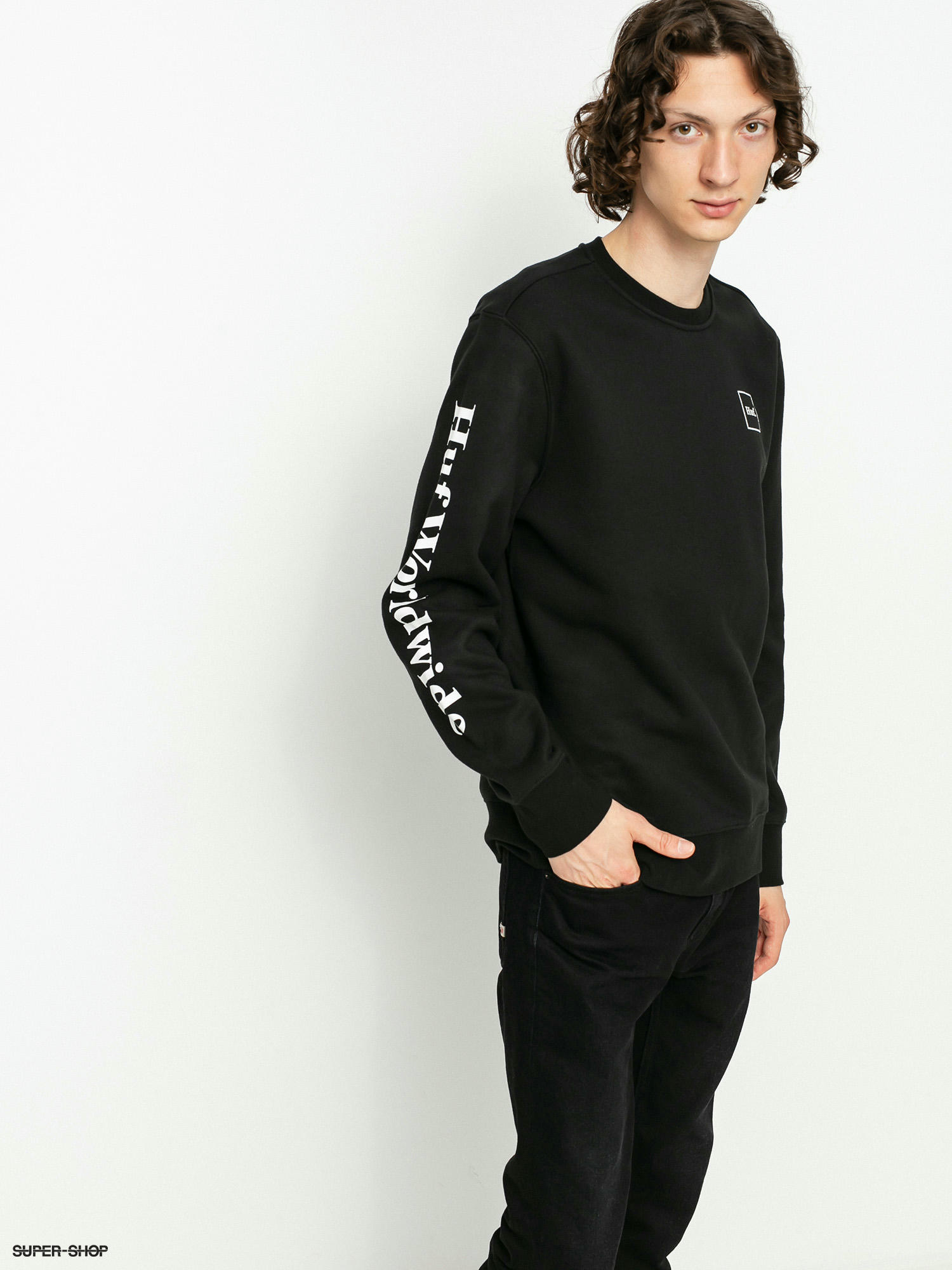 HUF Essentials Domestic Sweatshirt (black)