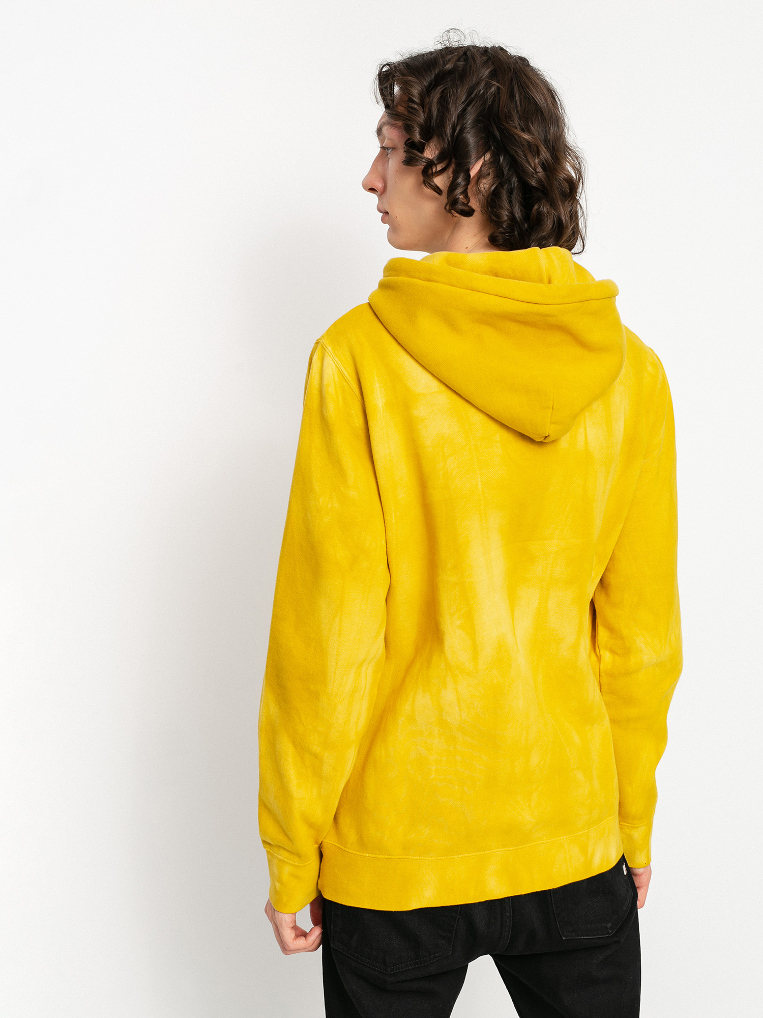 HUF Relax Tiedye HD Hoodie (yellow)