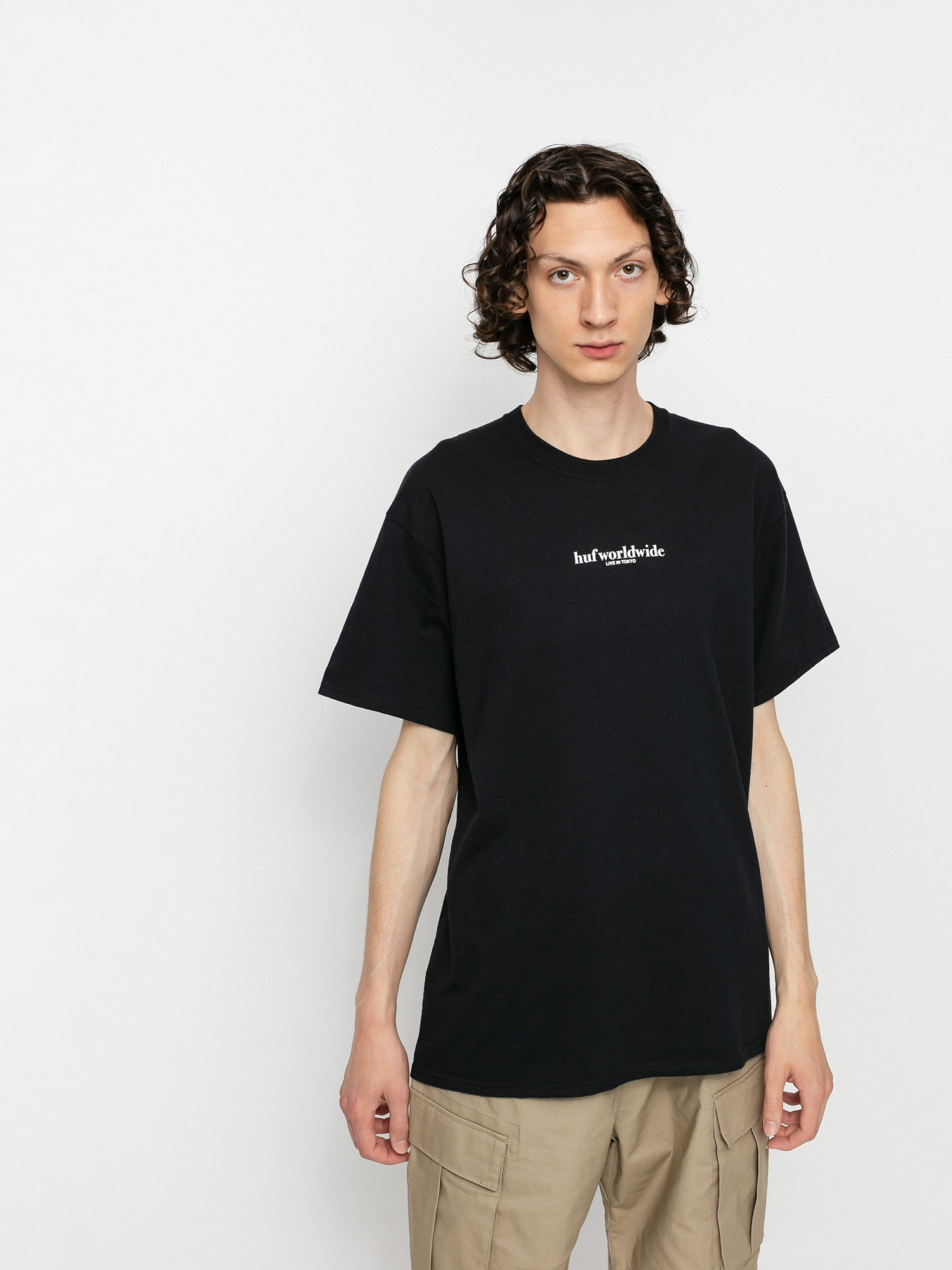 HUF Never Yours T-shirt (black)