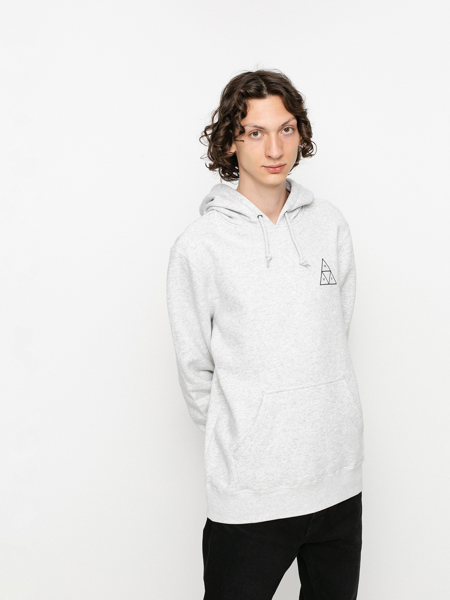 HUF Essentials TT HD Hoodie (athletic heather)