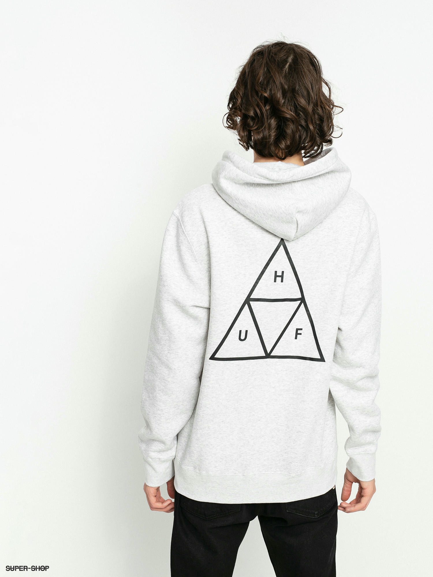 HUF Essentials TT HD Hoodie (athletic heather)