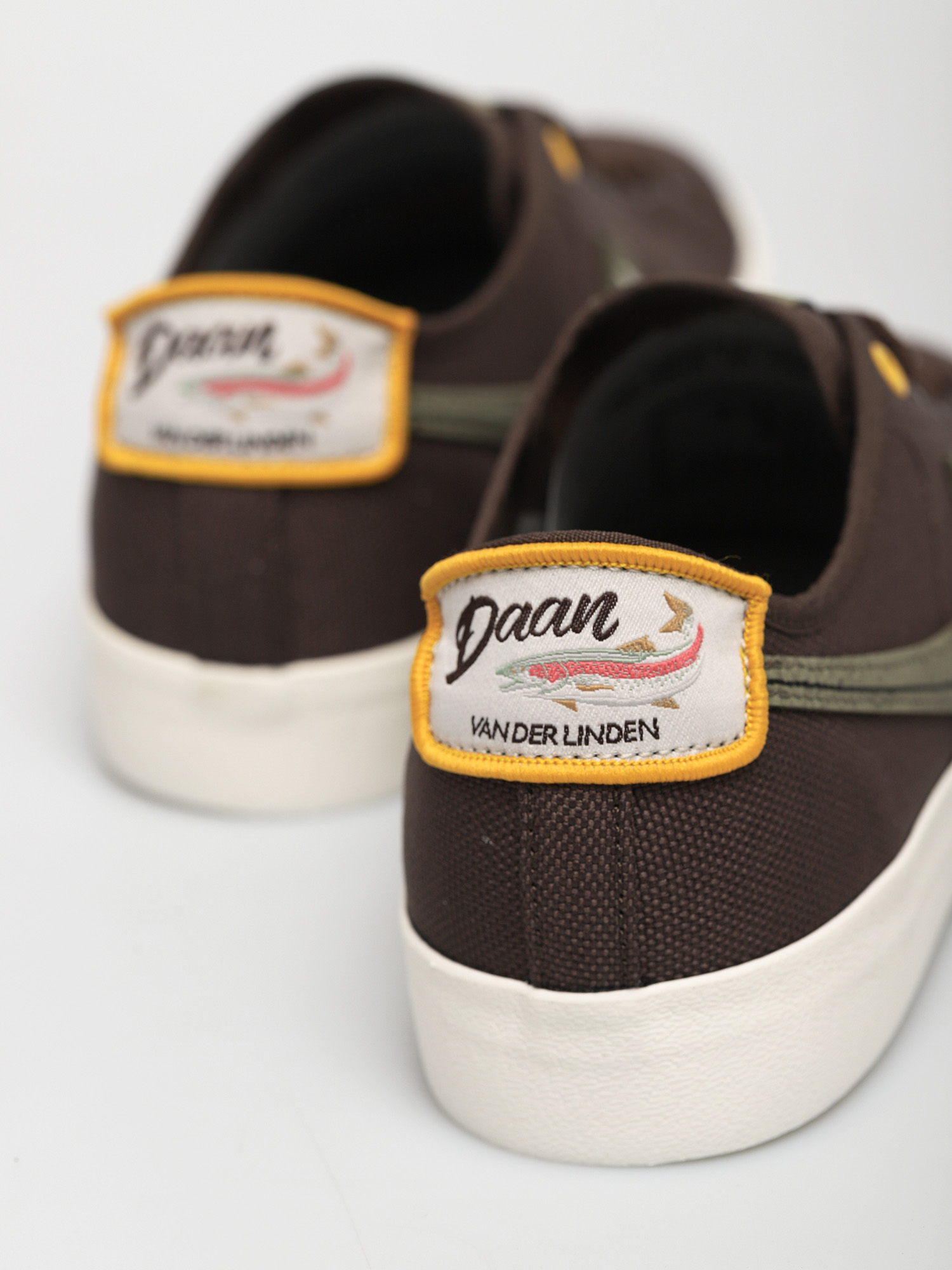 Nike SB X Daan Van Der Linden Blazer Court Shoes (baroque brown/medium olive light bone)