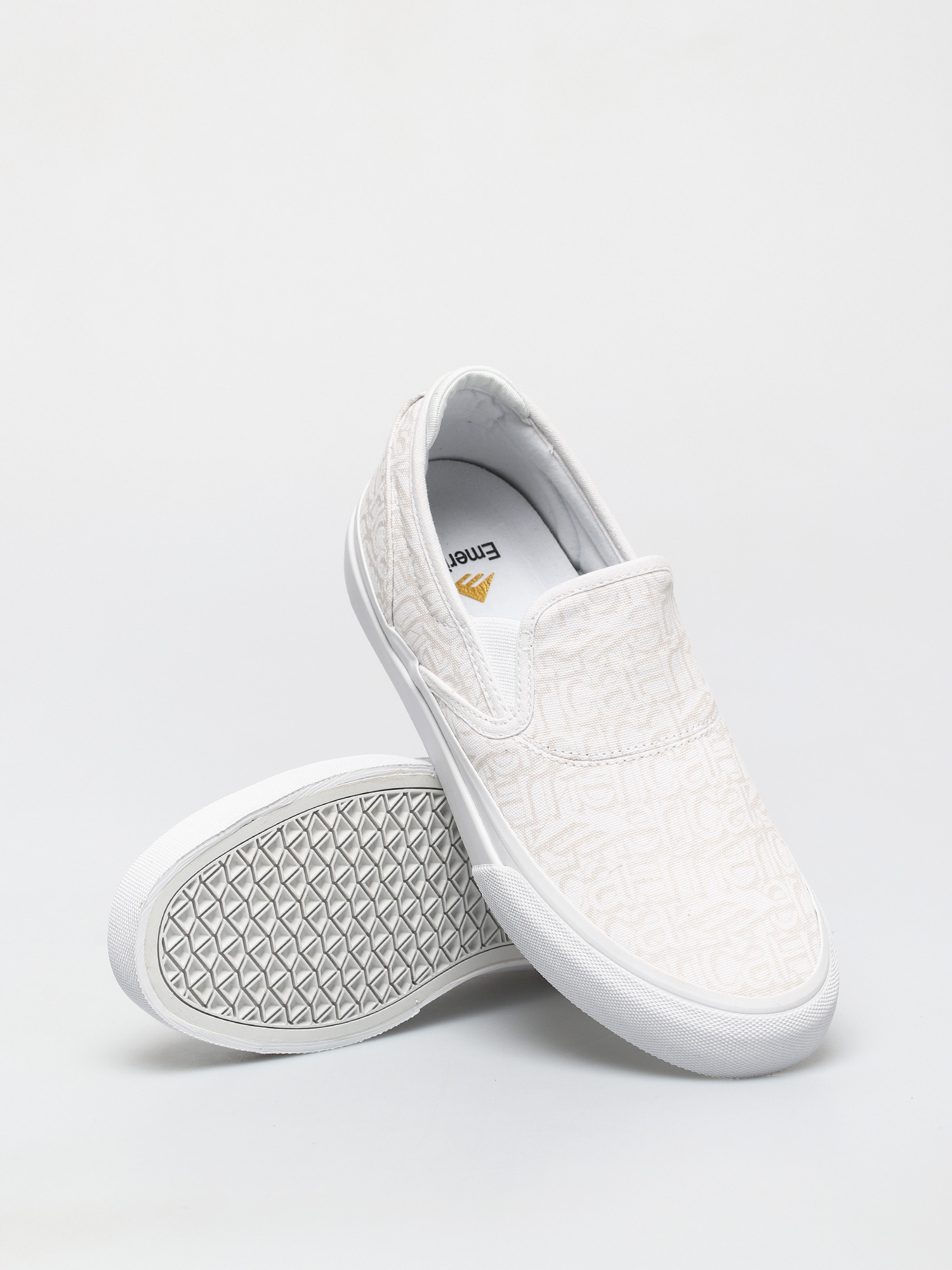 Emerica Wino G6 Slip On Schuhe (white/print)
