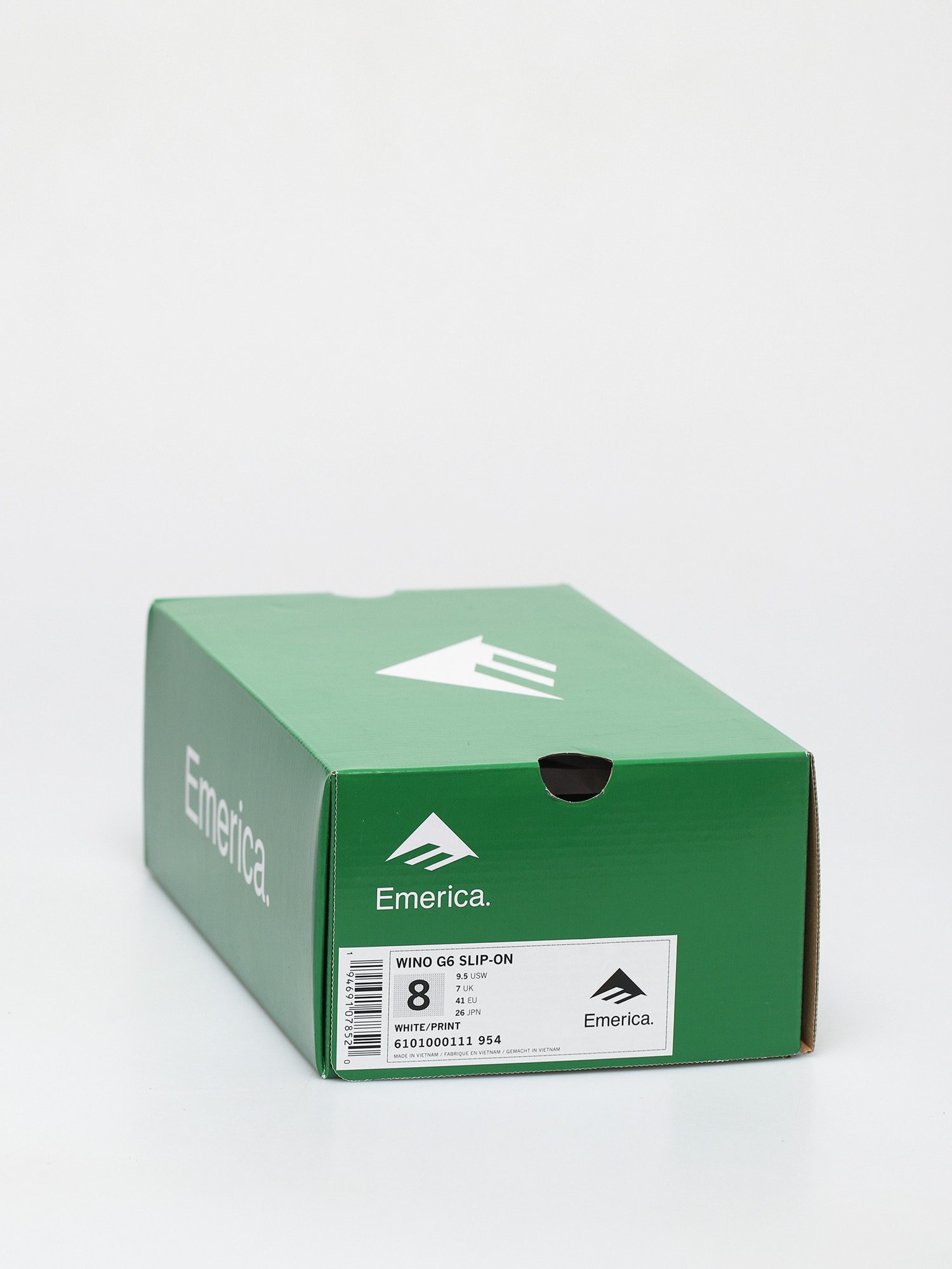 Emerica Wino G6 Slip On Schuhe (white/print)