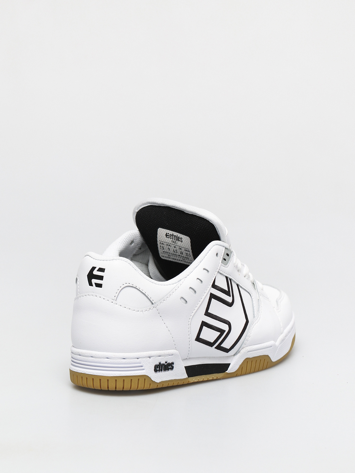 Etnies Faze Shoes (white/black/gum)