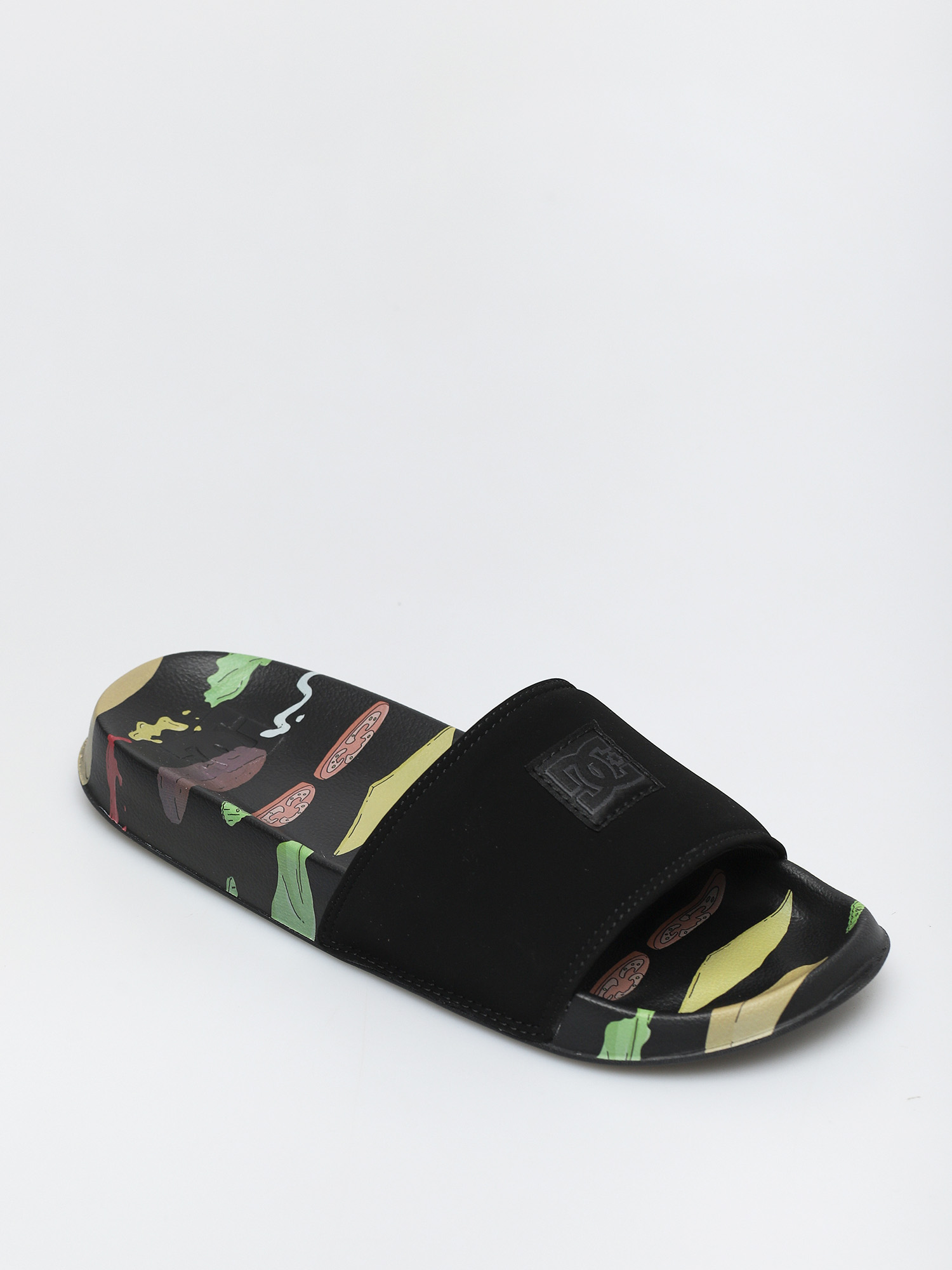 DC X BB Bobs Burgers Slide Flip-flops (black multi)