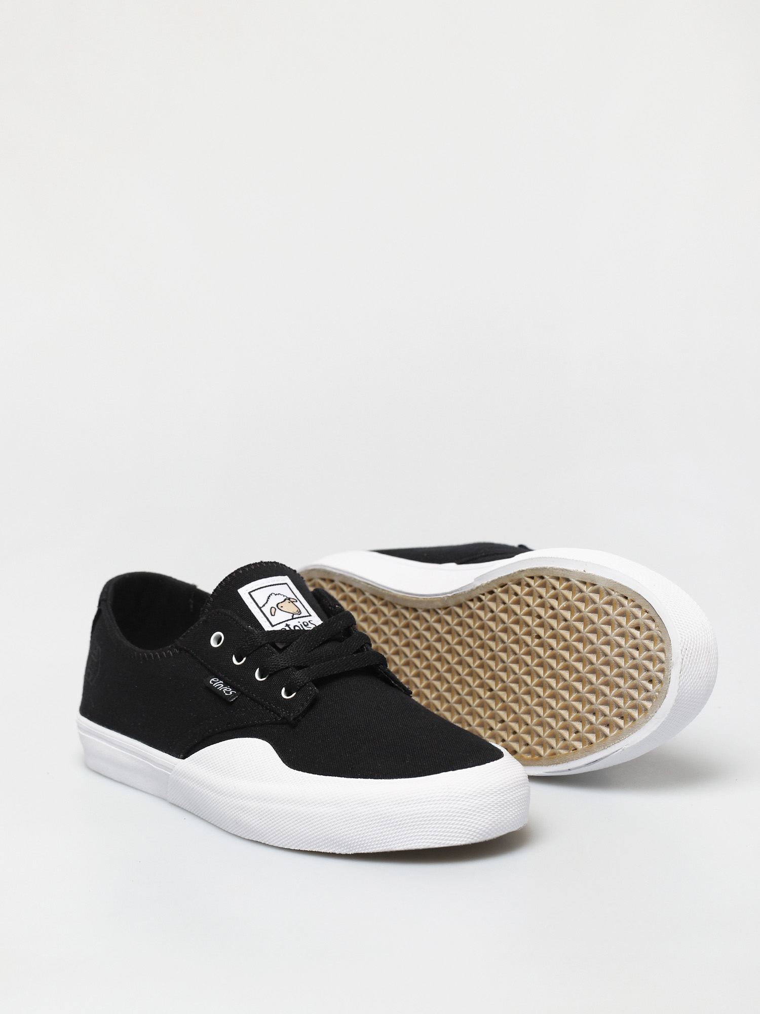 Etnies Jameson Vulc Ls X Sheep Shoes (black/white/gum)