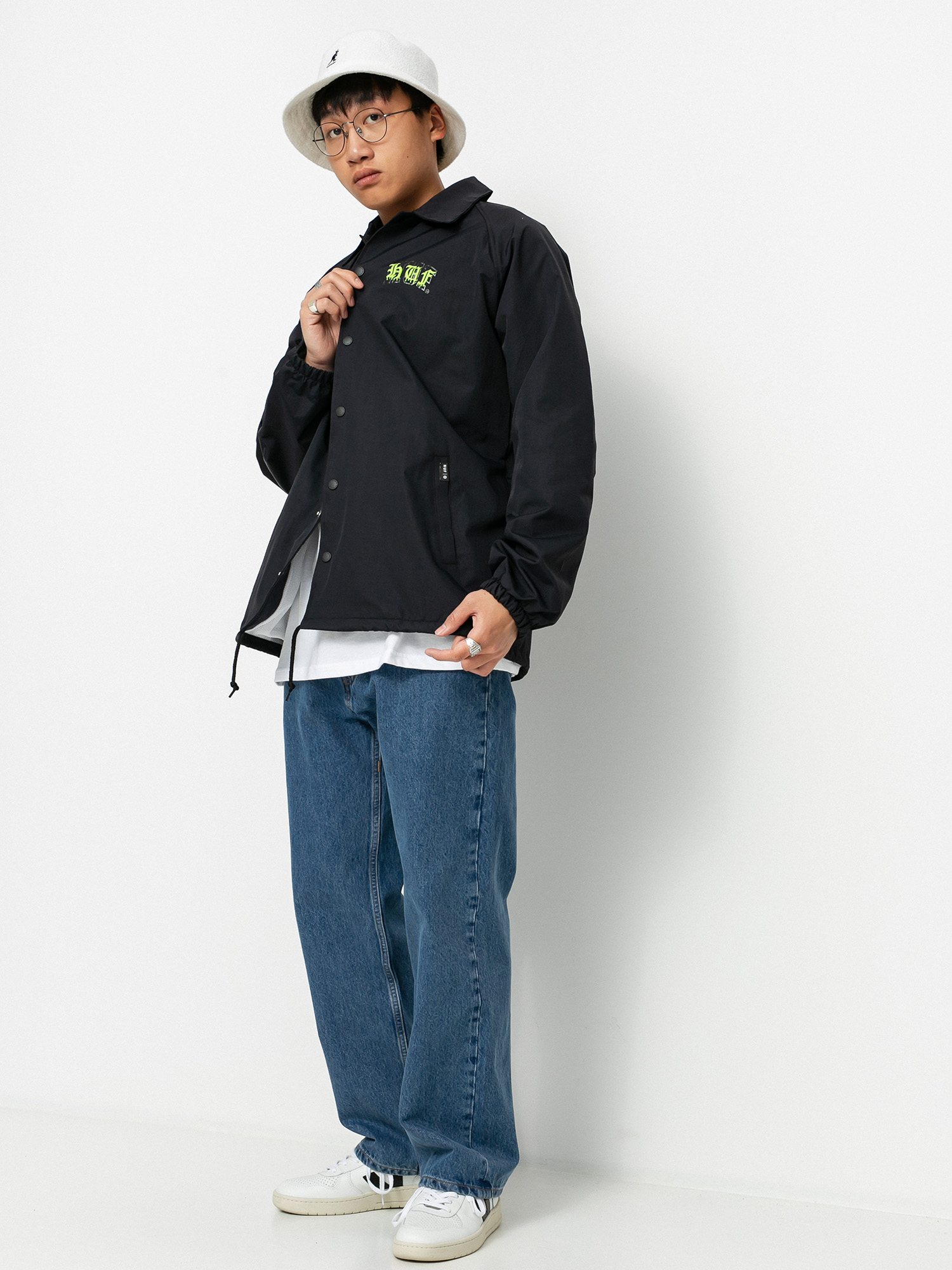 HUF Discordia Coach Jacket (black)