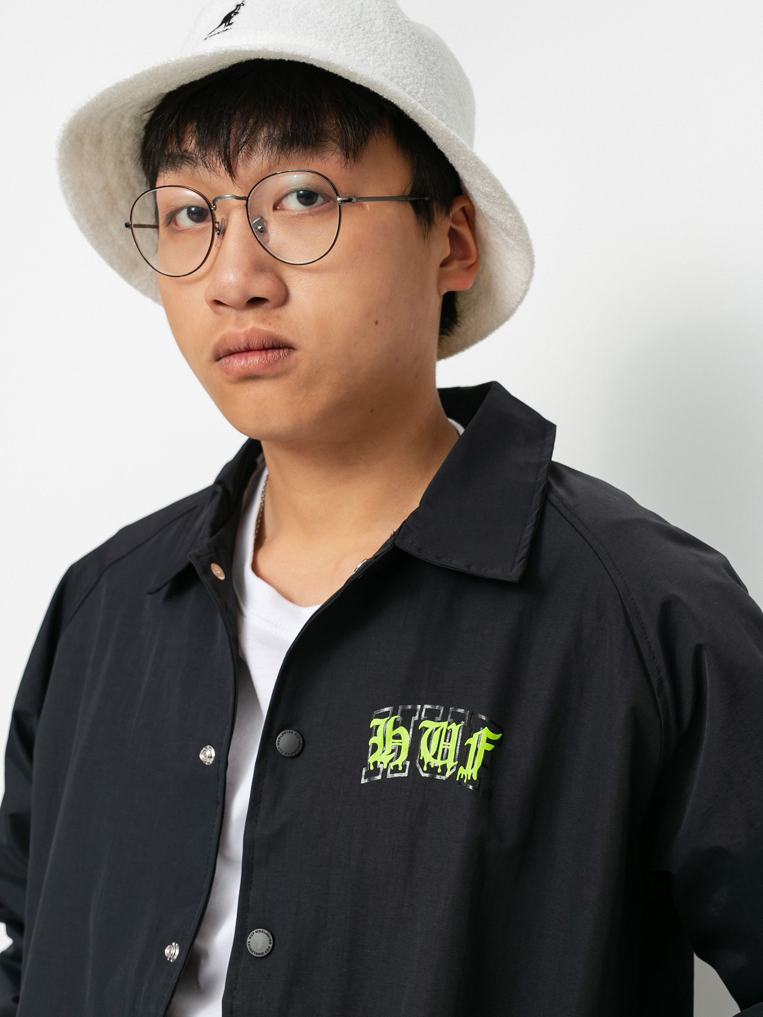 HUF Discordia Coach Jacket (black)