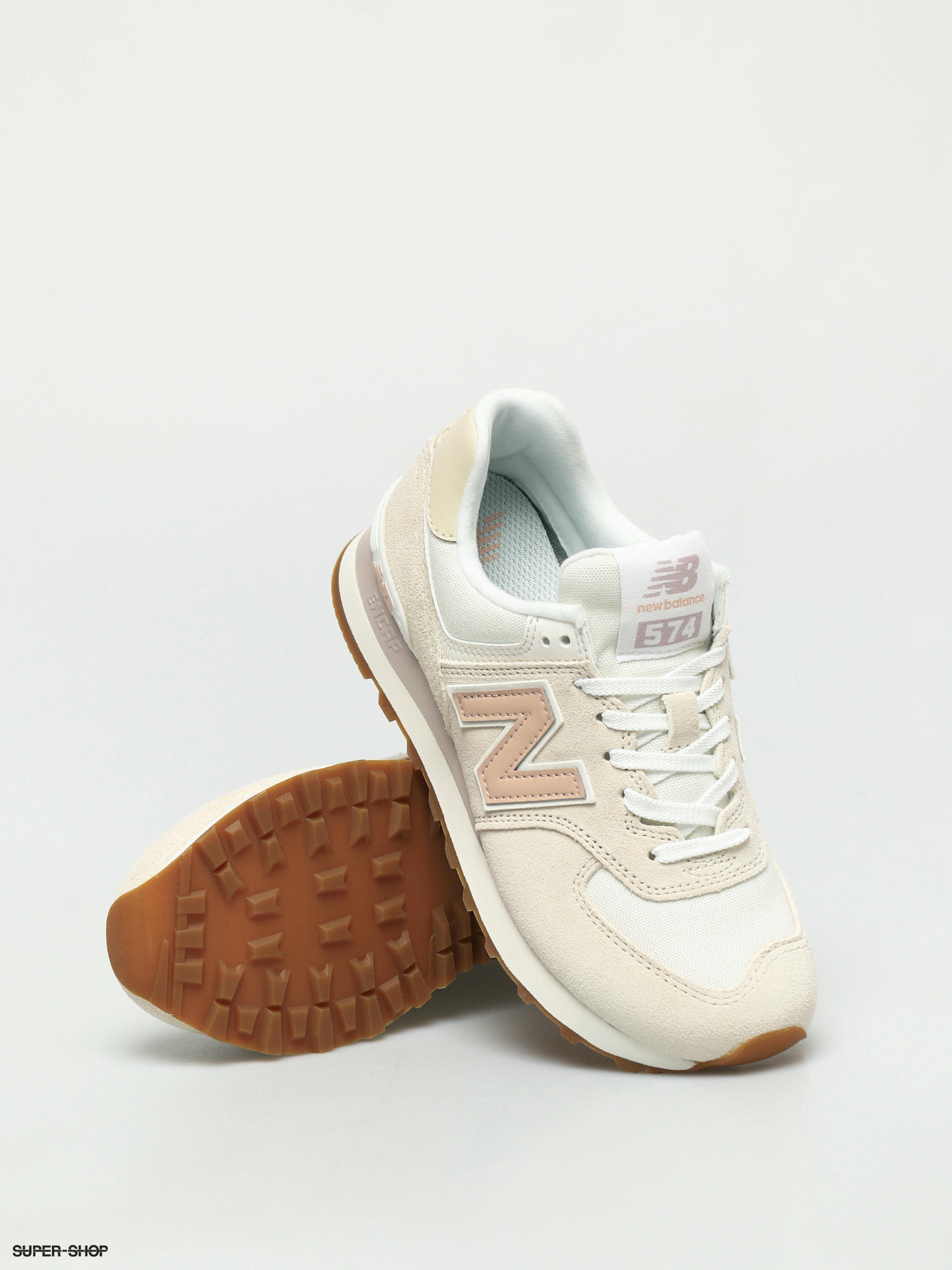 New Balance 574 Shoes Wmn White